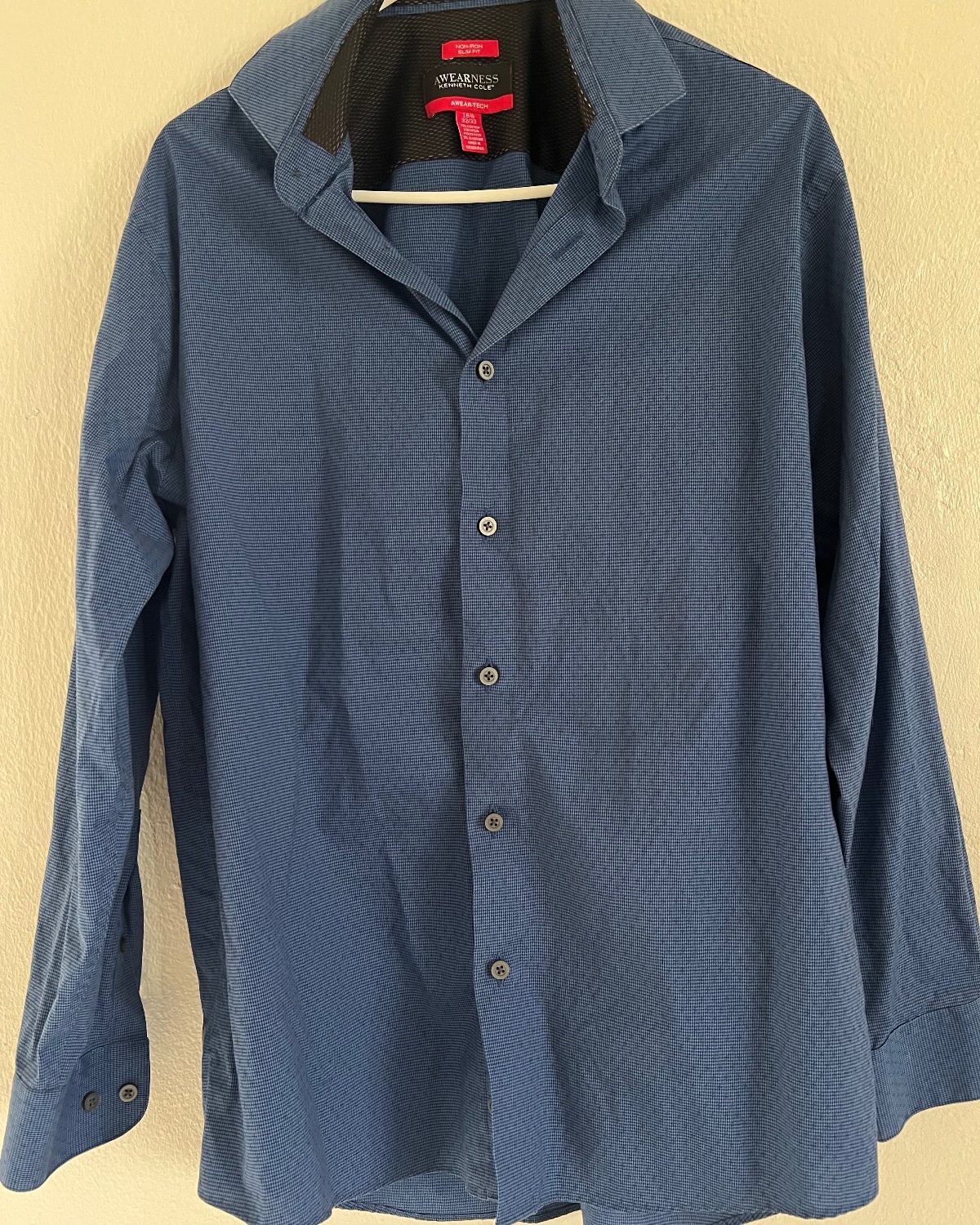 Camisa azul  K. Cole