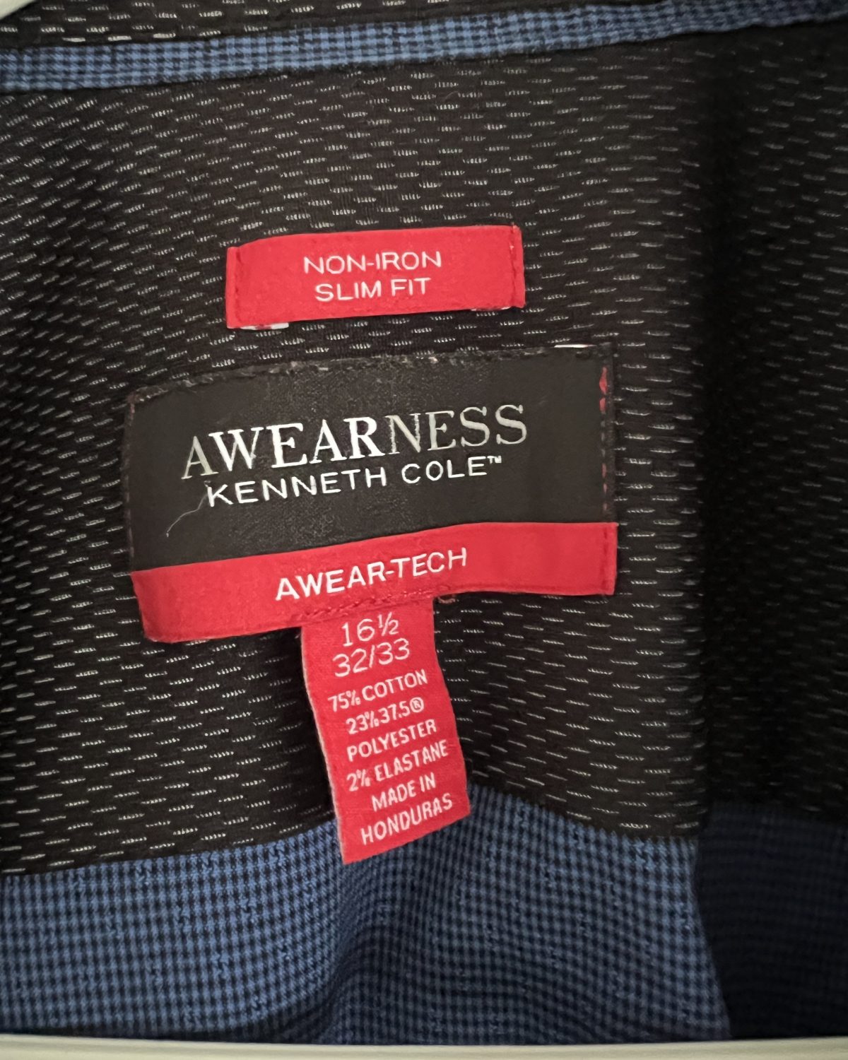 Camisa azul  K. Cole