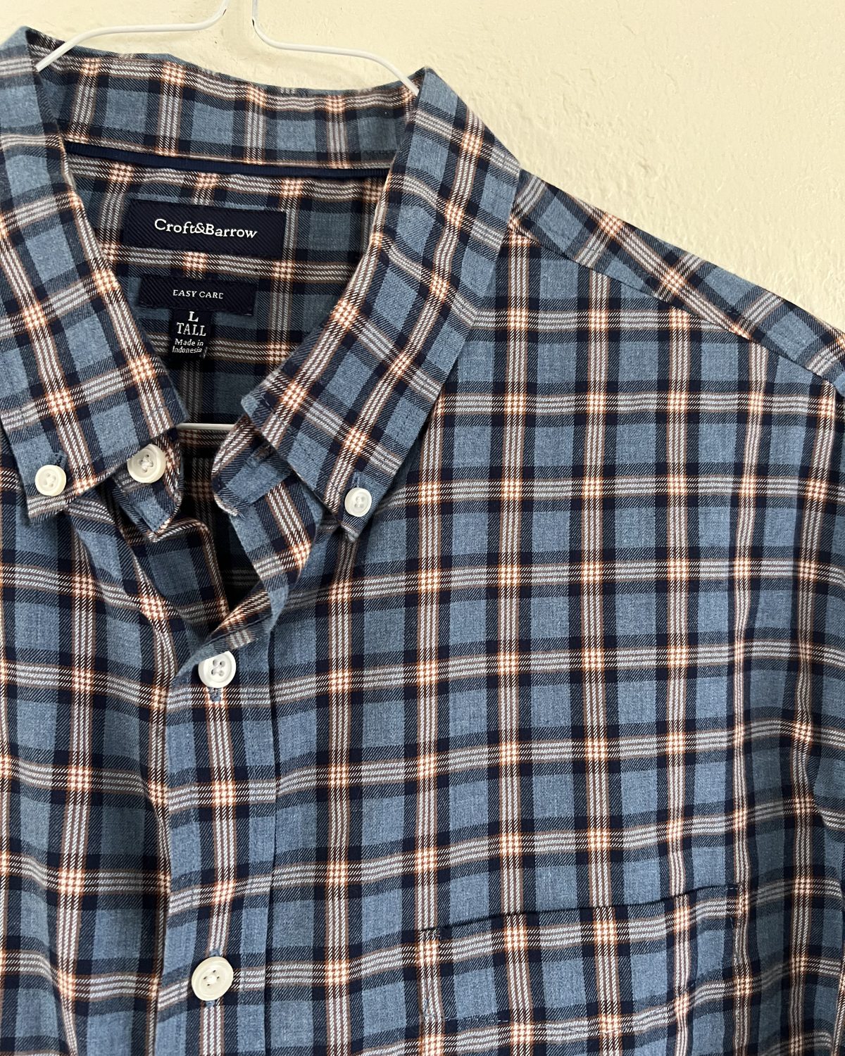Camisa de cuadritos
