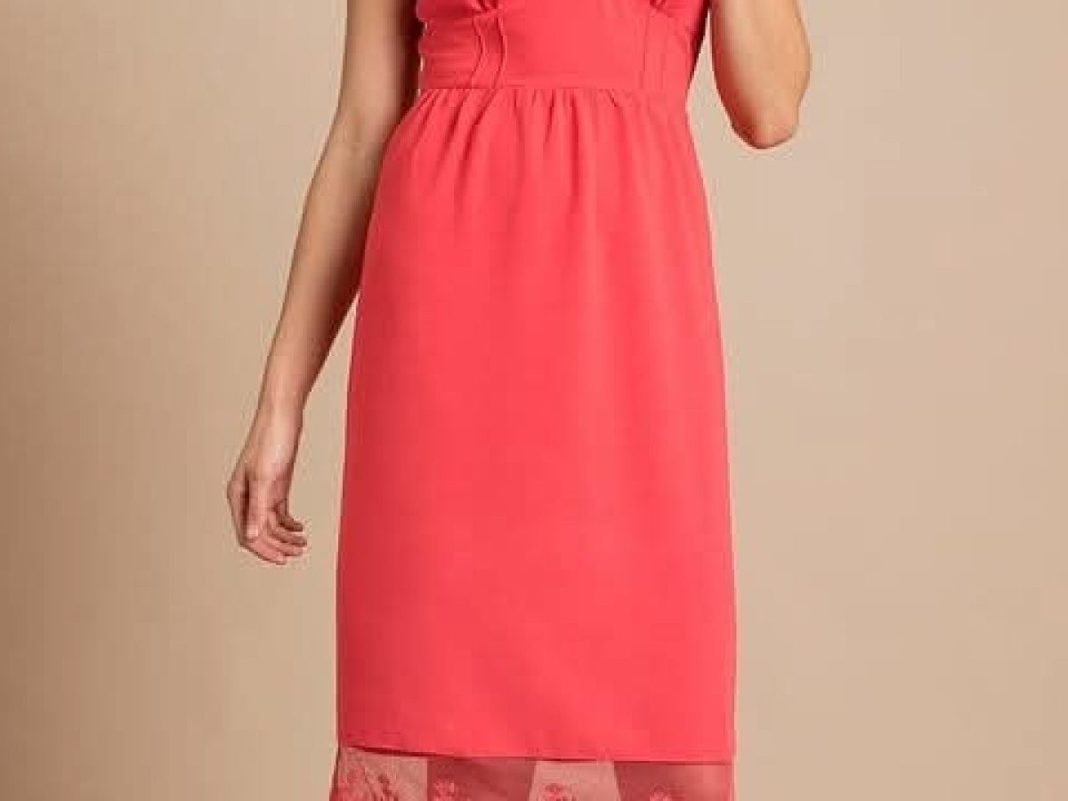 Vestido detalle encaje