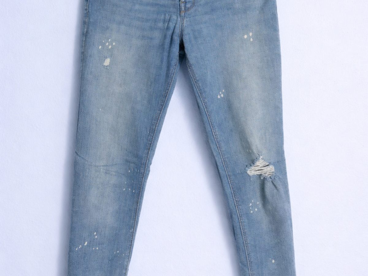 Jean skinny con diseño