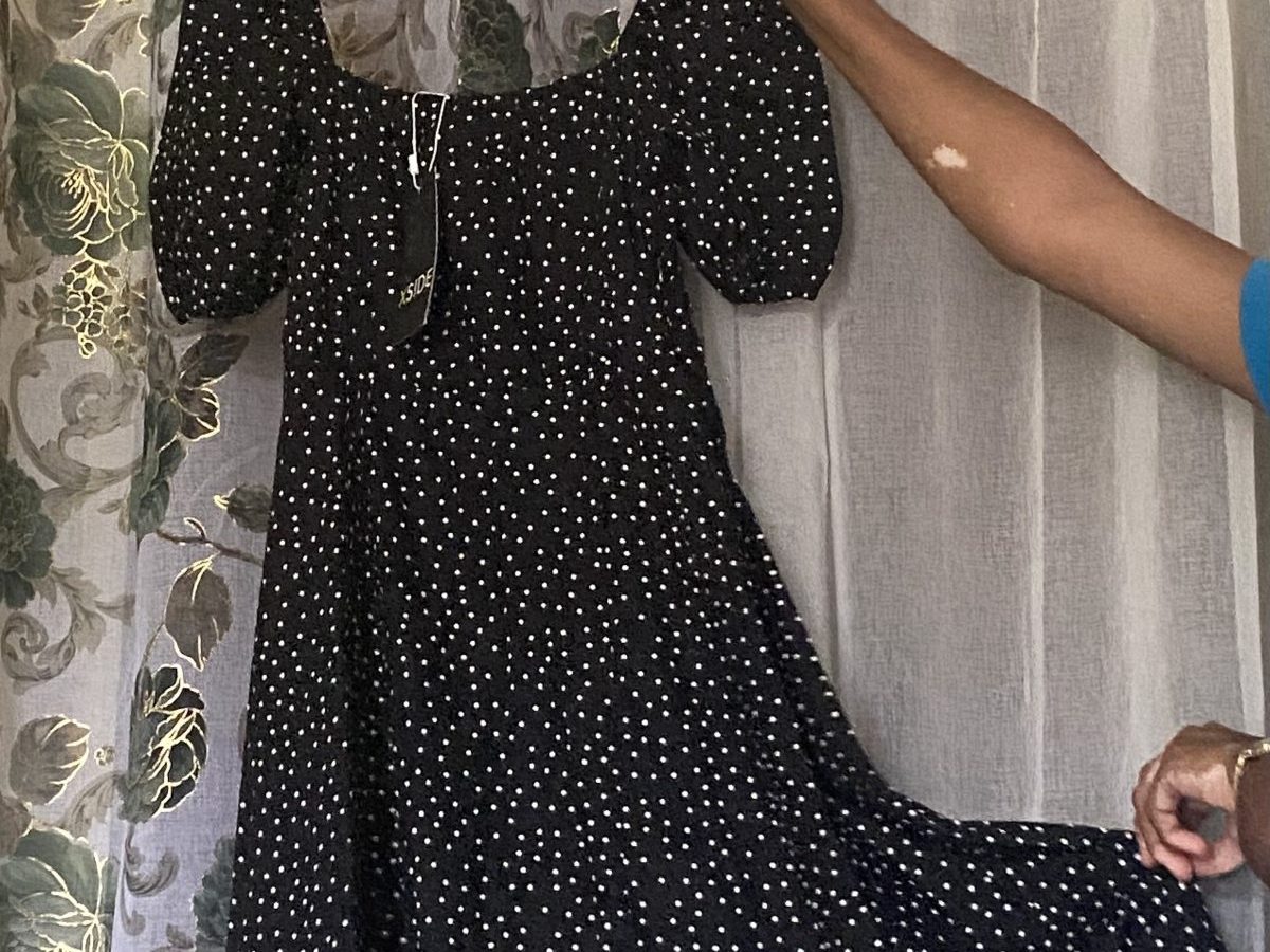 Vestido neutro elegante🌸🖤