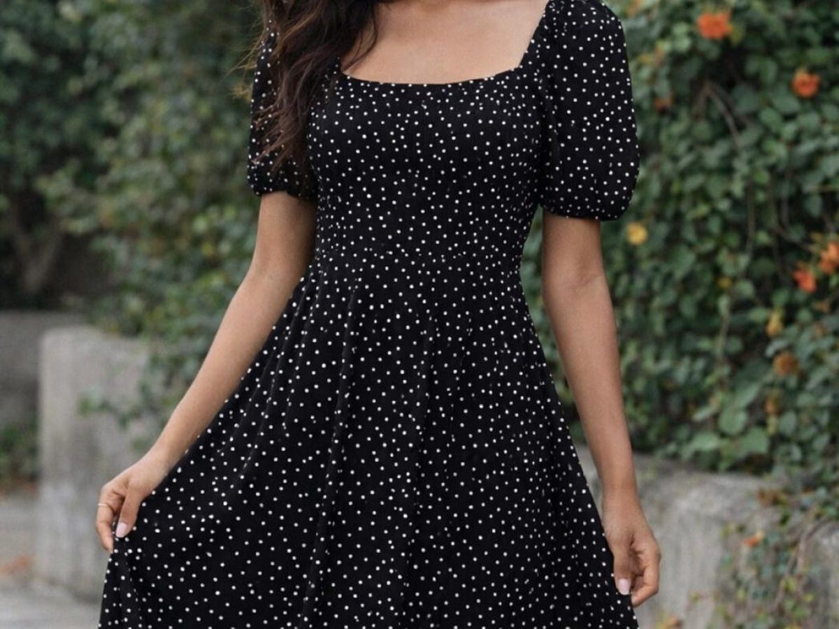 Vestido neutro elegante🌸🖤