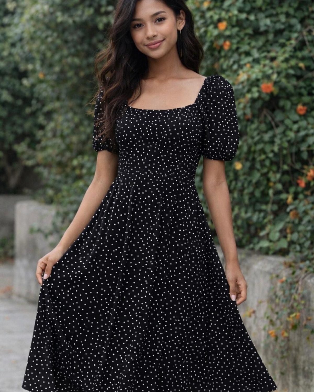 Vestido neutro elegante🌸🖤