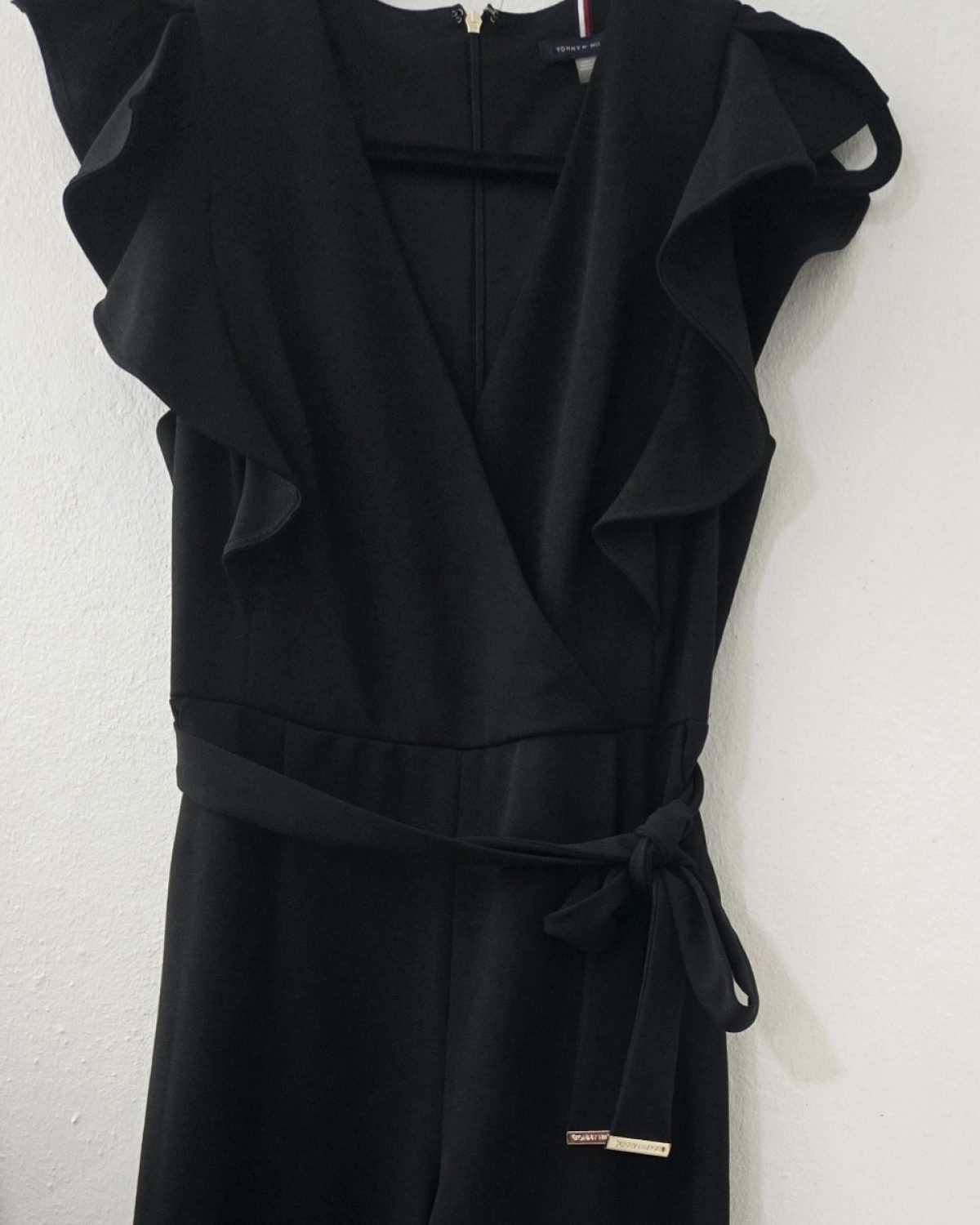 Enterizo negro Tommy Hilfiger