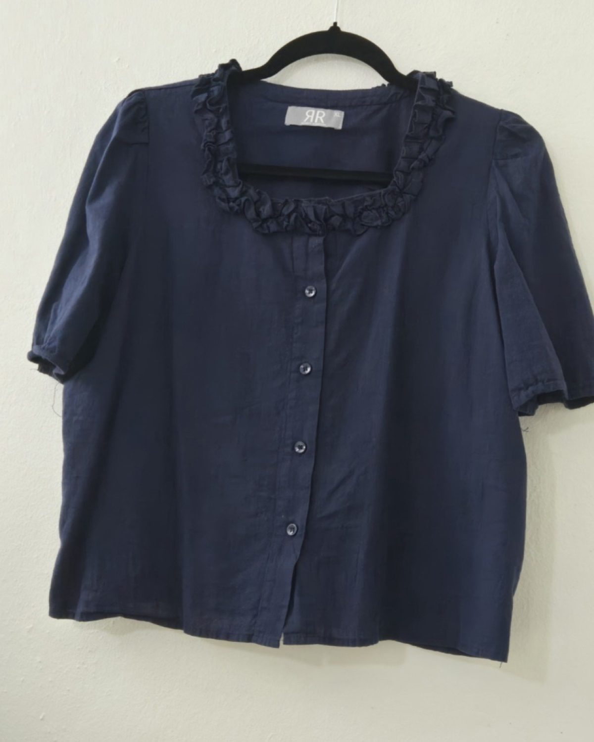 Blusa mangas cortas