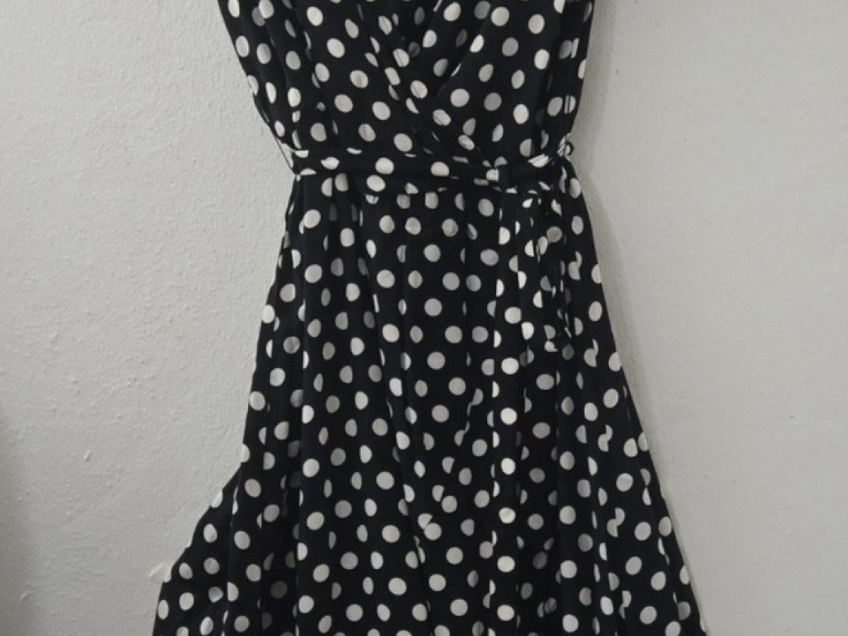 Vestido polka dots
