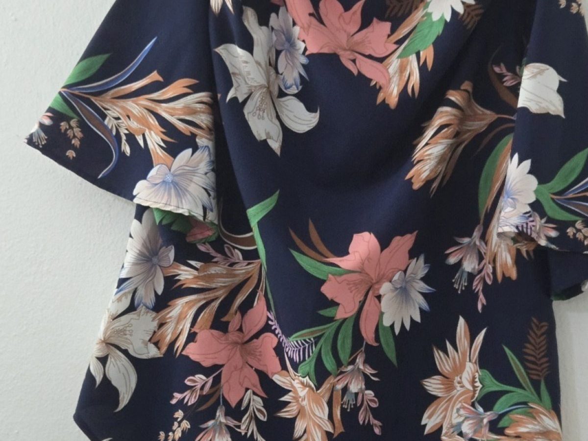 Blusa estampada de flores