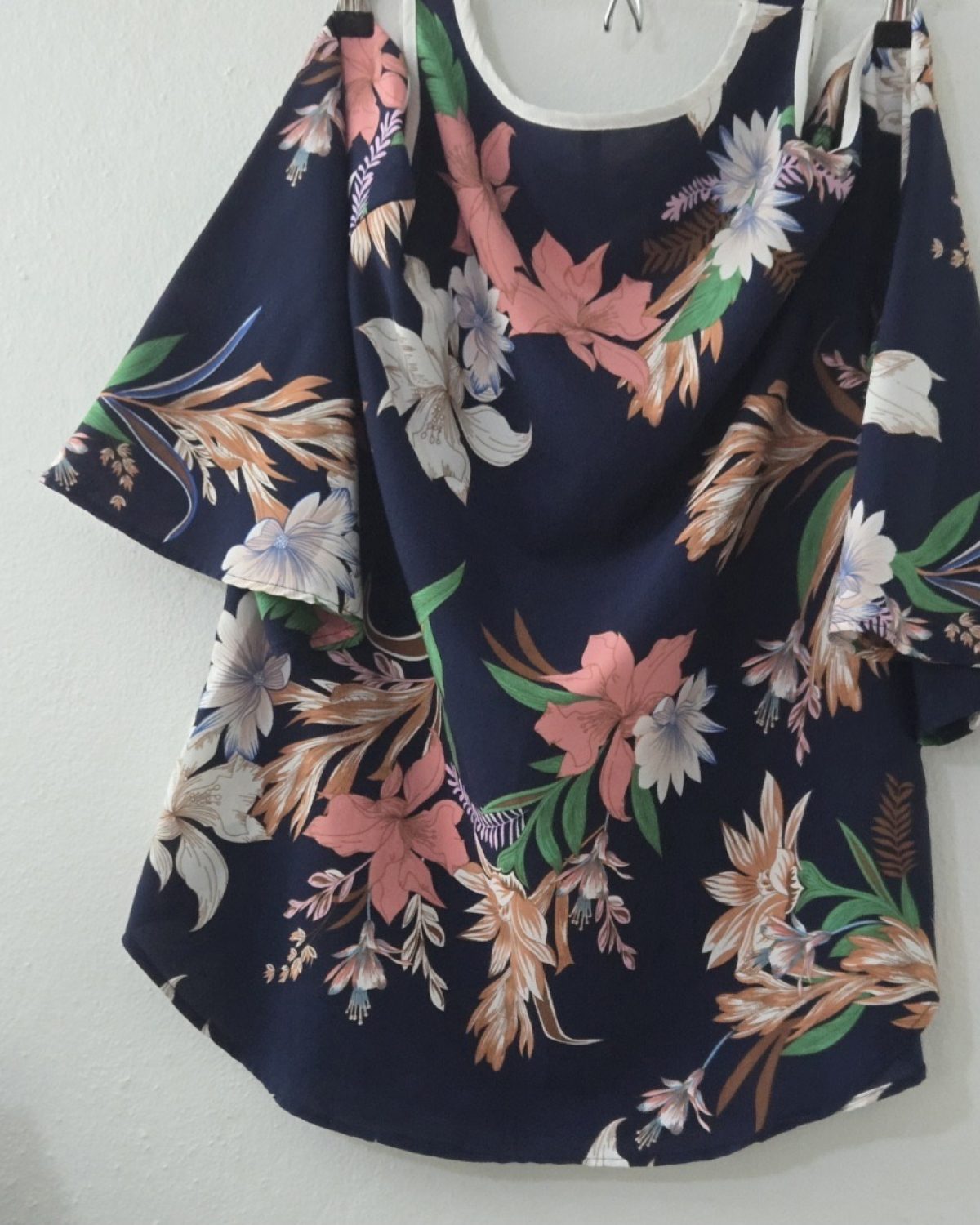 Blusa estampada de flores