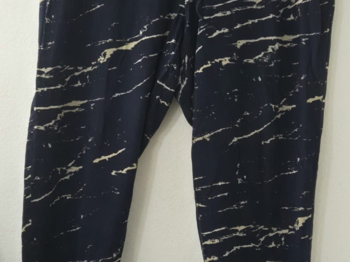 Pantalón de vestir estampado