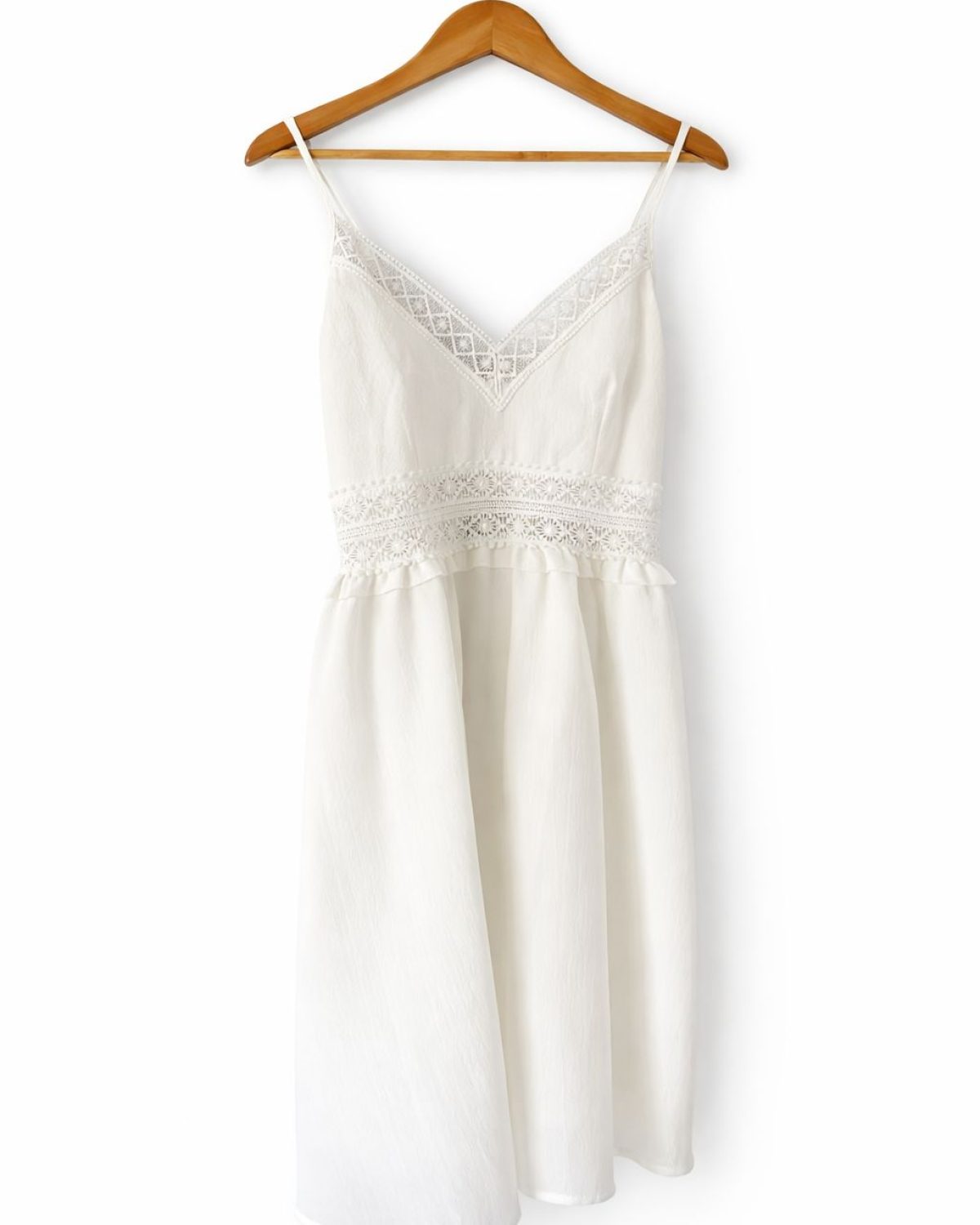 Vestigo blanco corto