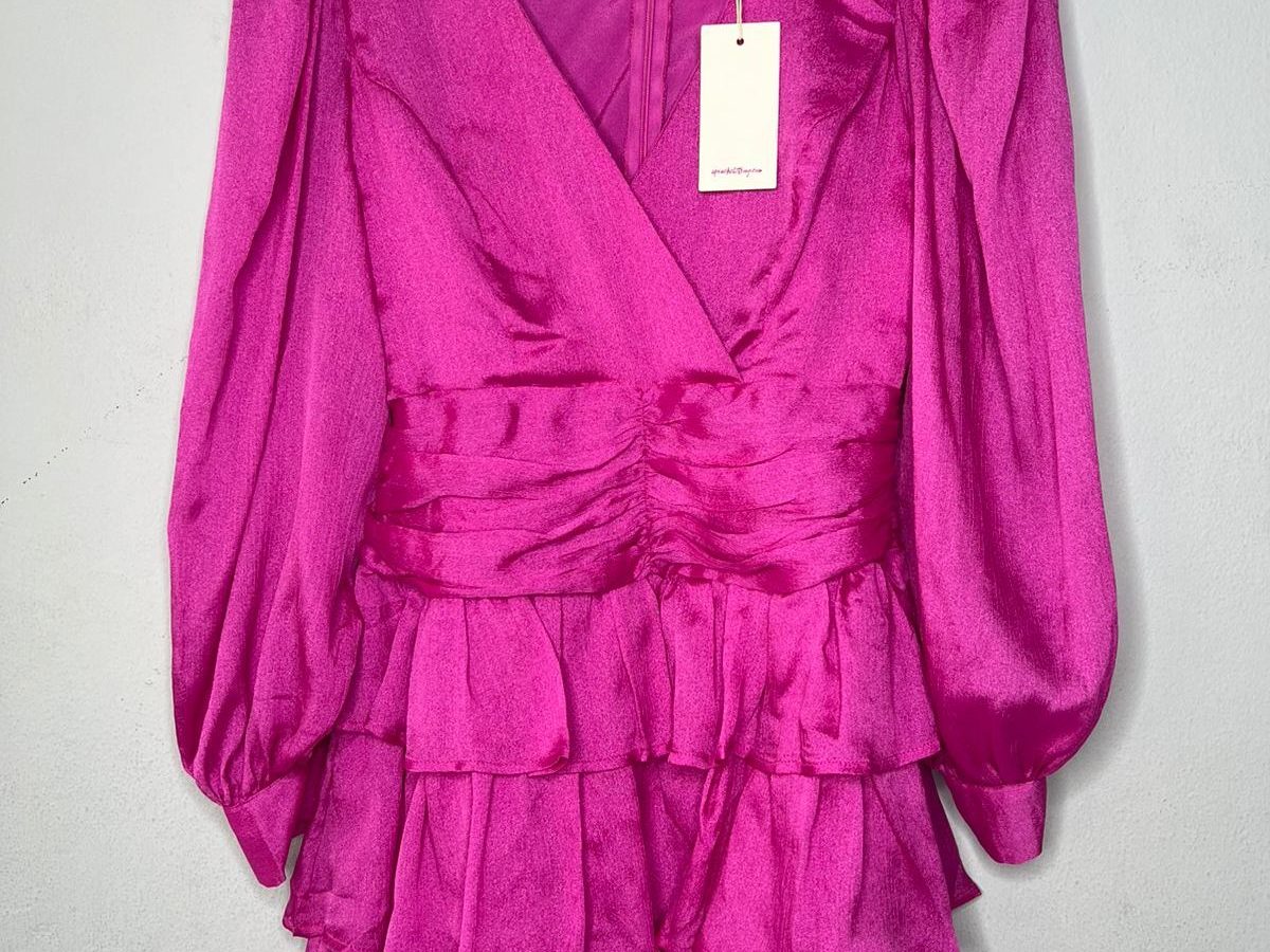 Vestido magenta
