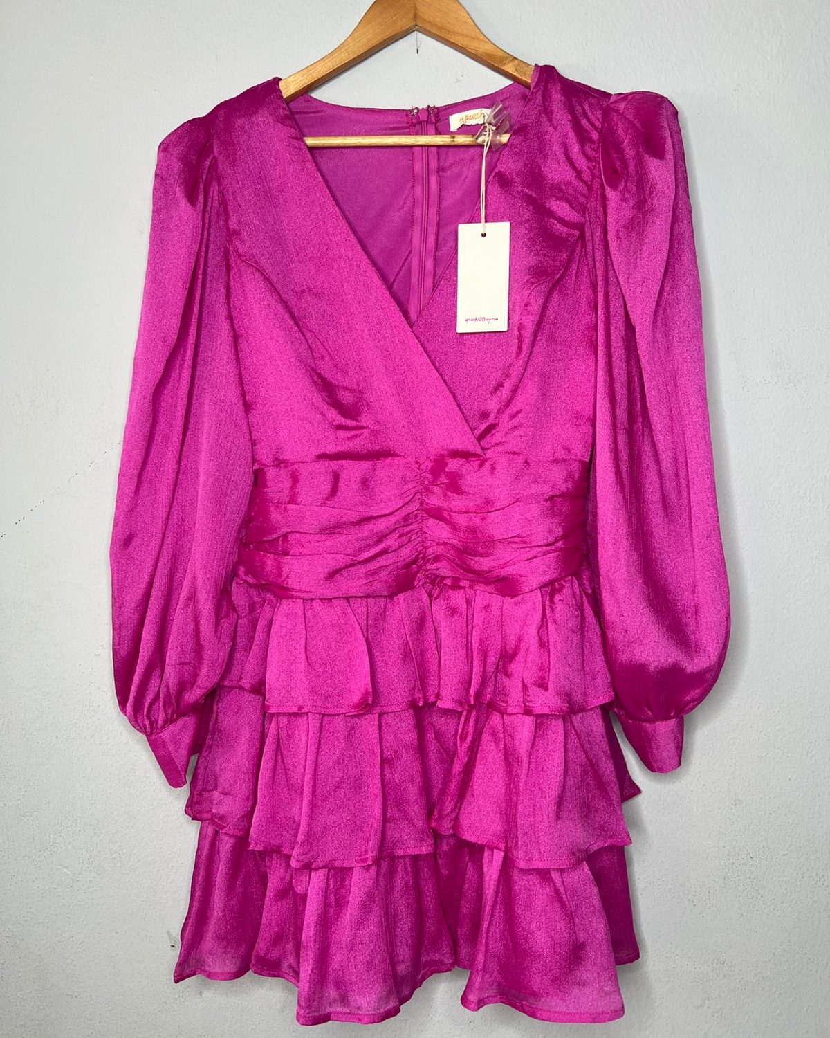 Vestido magenta