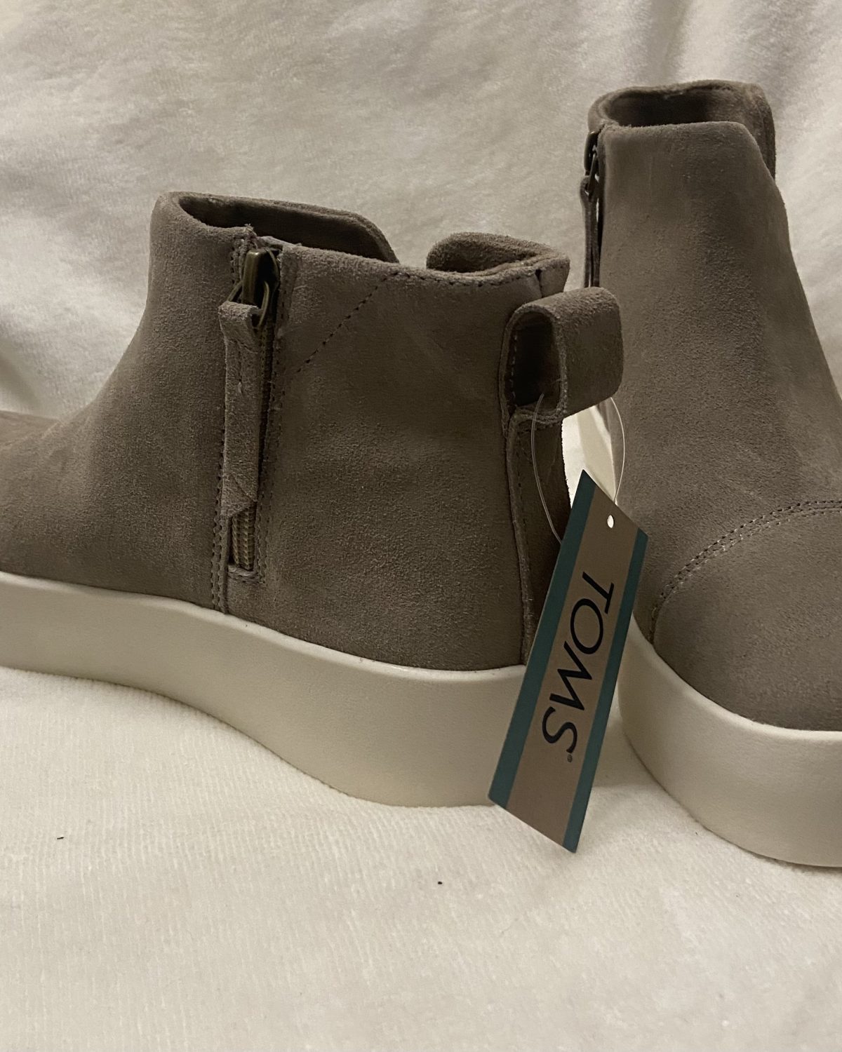 BOTINES TOMS- BEIGE- SIZE 7W