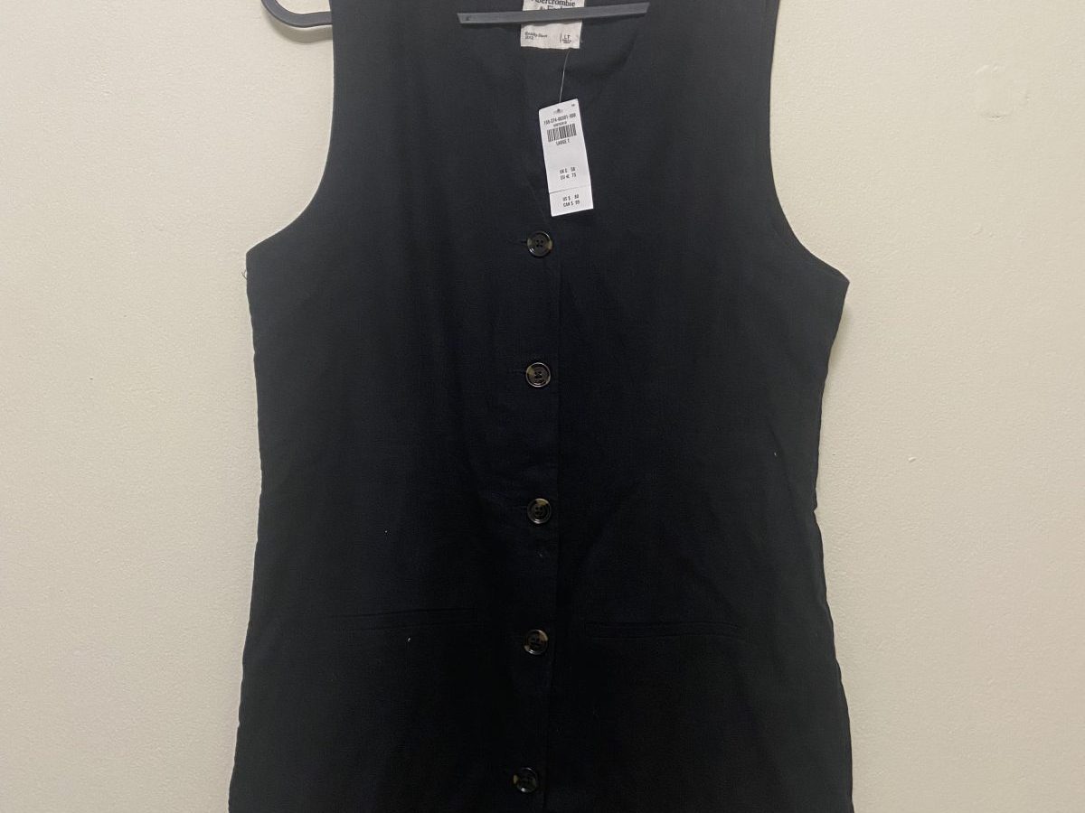 VESTIDO ABERCROMBIE - NEGRO SIZE L