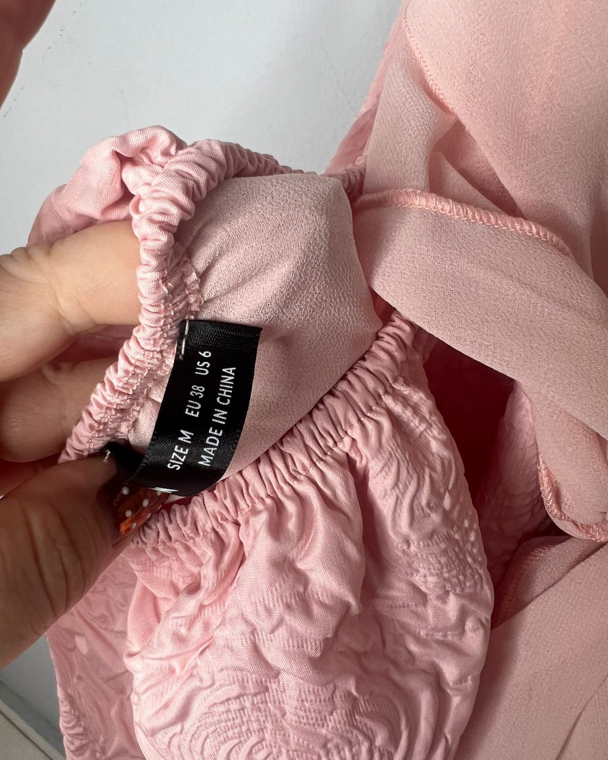 Vestido corto rosado