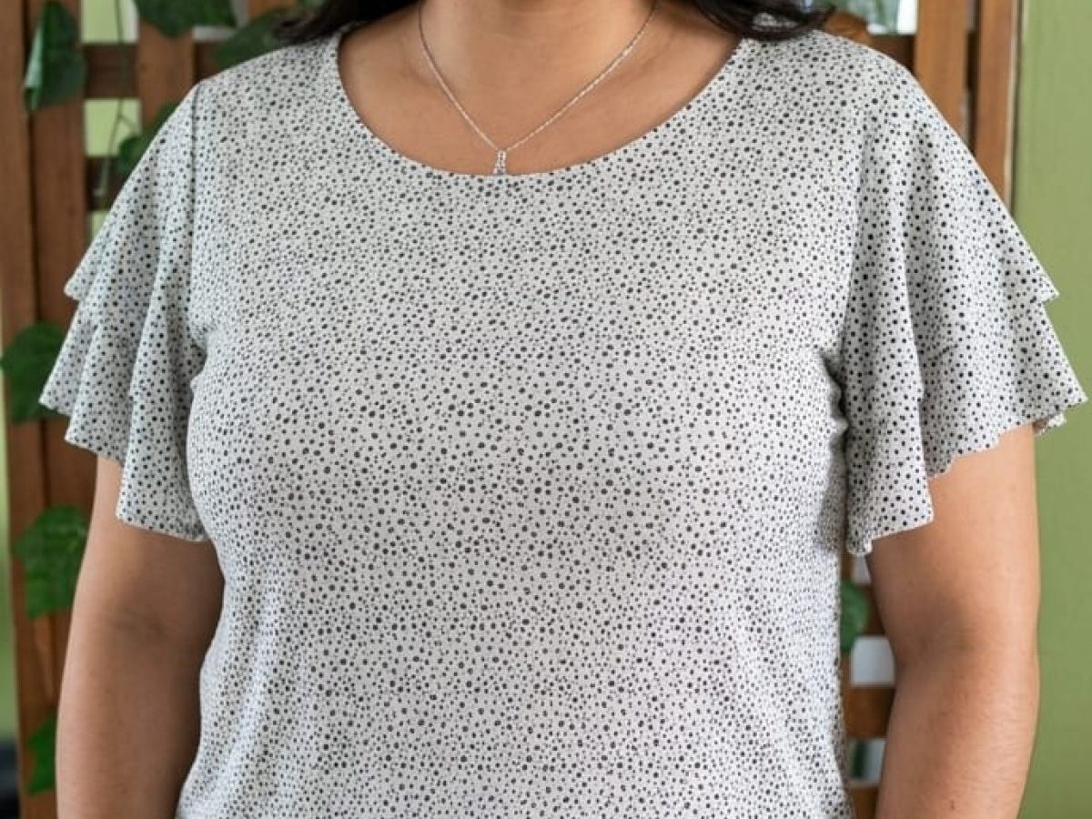 BLUSA BLANCA Y NEGRO
