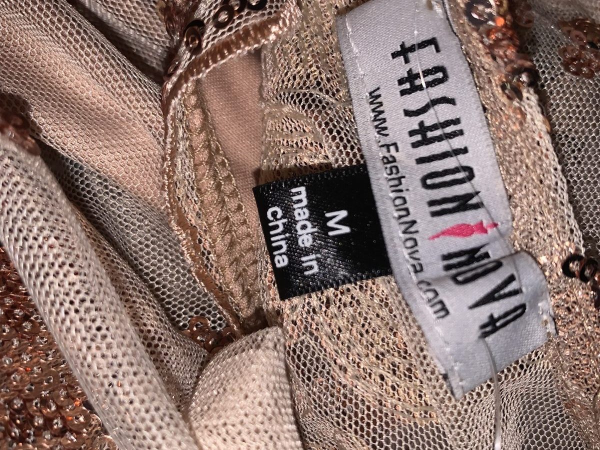 Enterizo con lentejuelas Size M