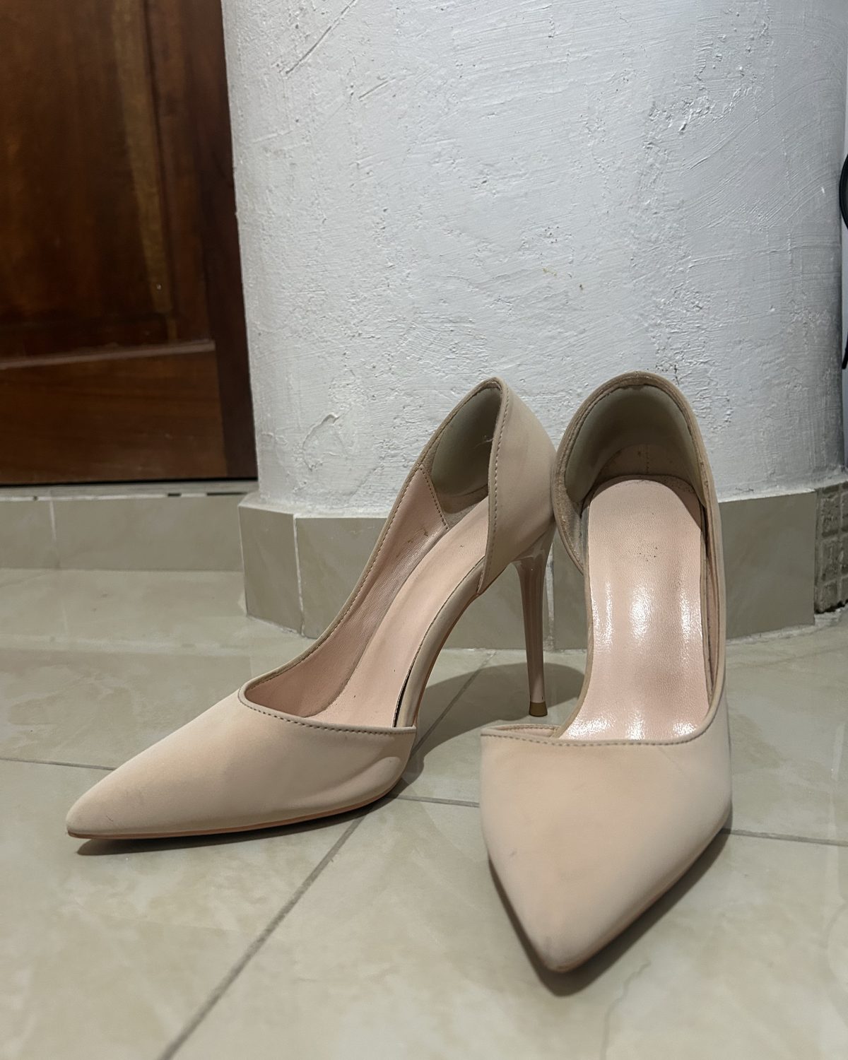 Zapatos beige