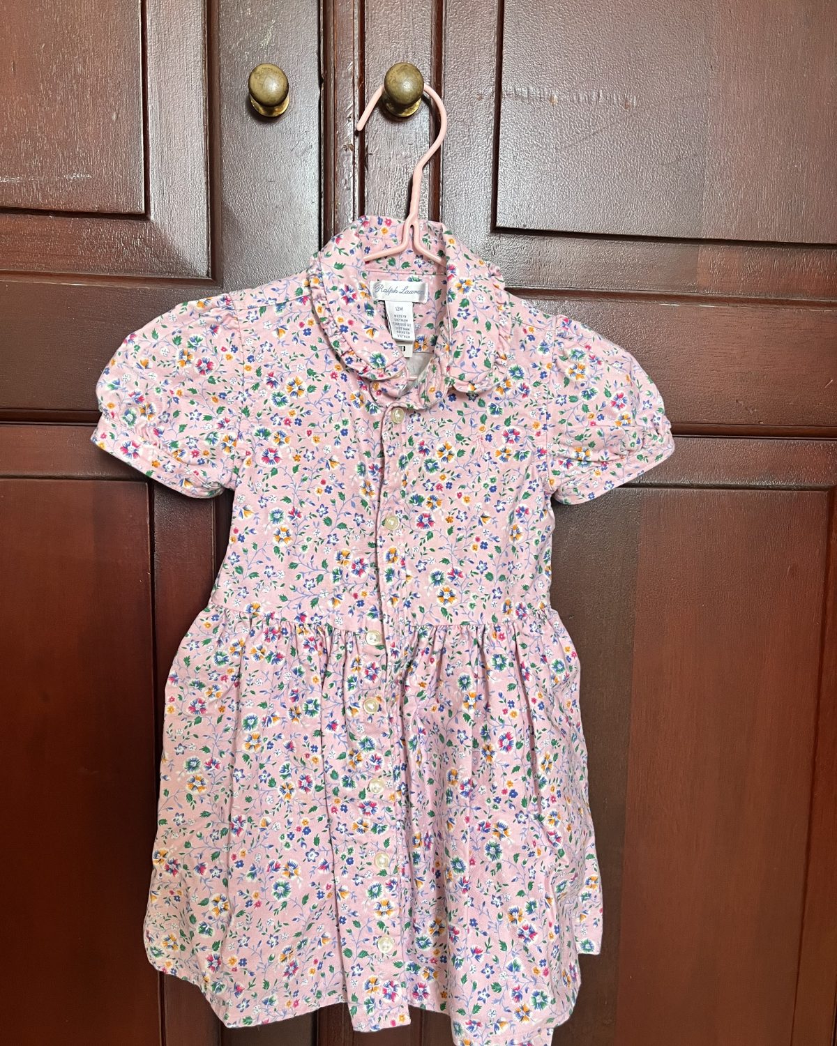 Vestido de flores bebé