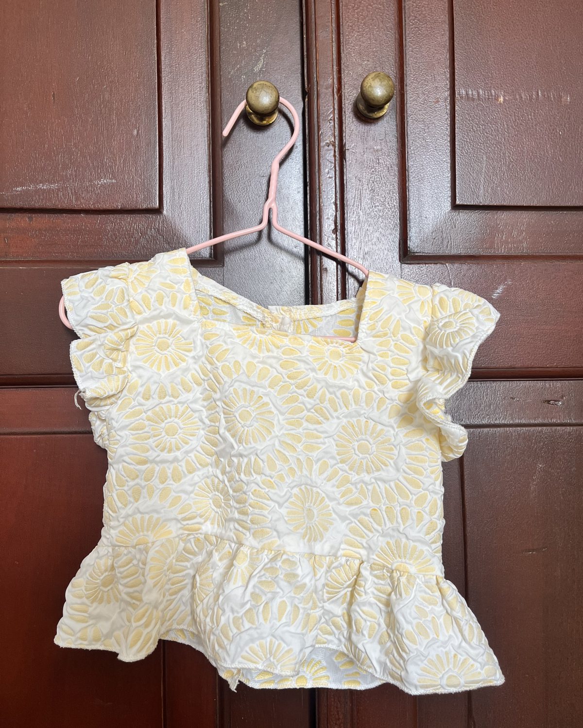 Conjunto amarillo bebé