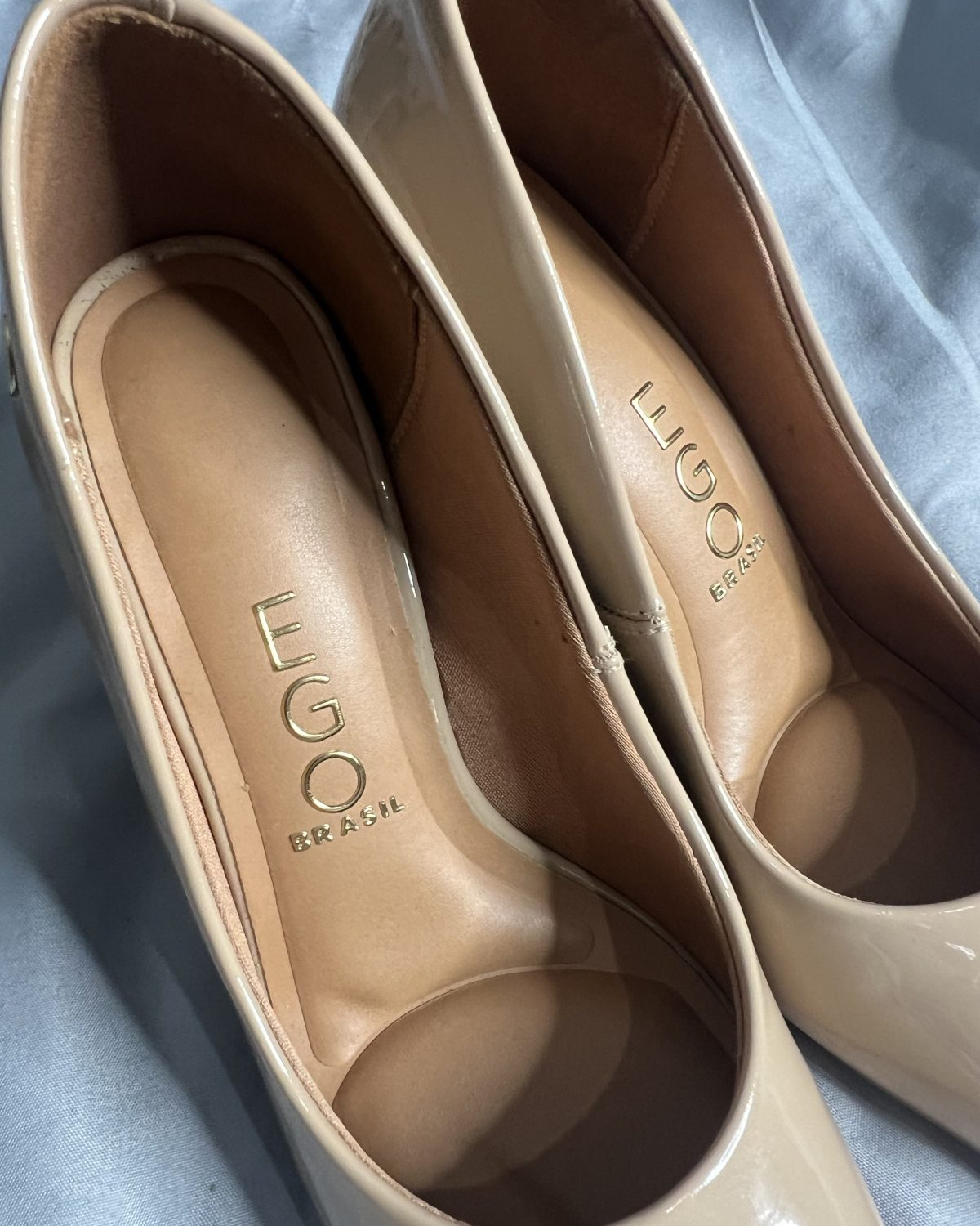 Zapatos de tacón color nude