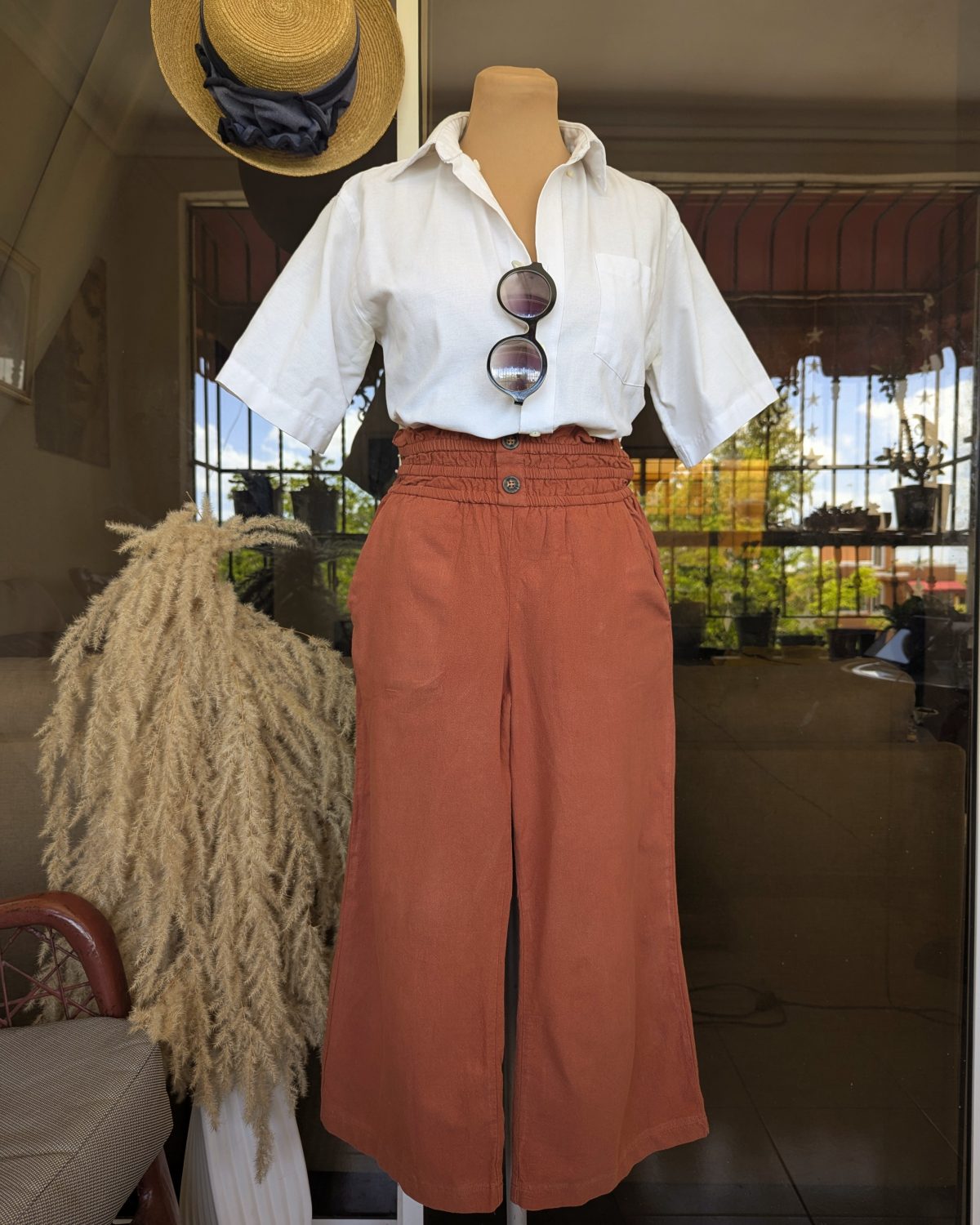 Pantalón culottes  (Capri)