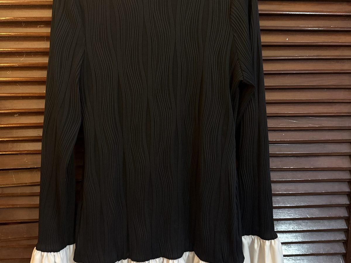 Vestido corto negro