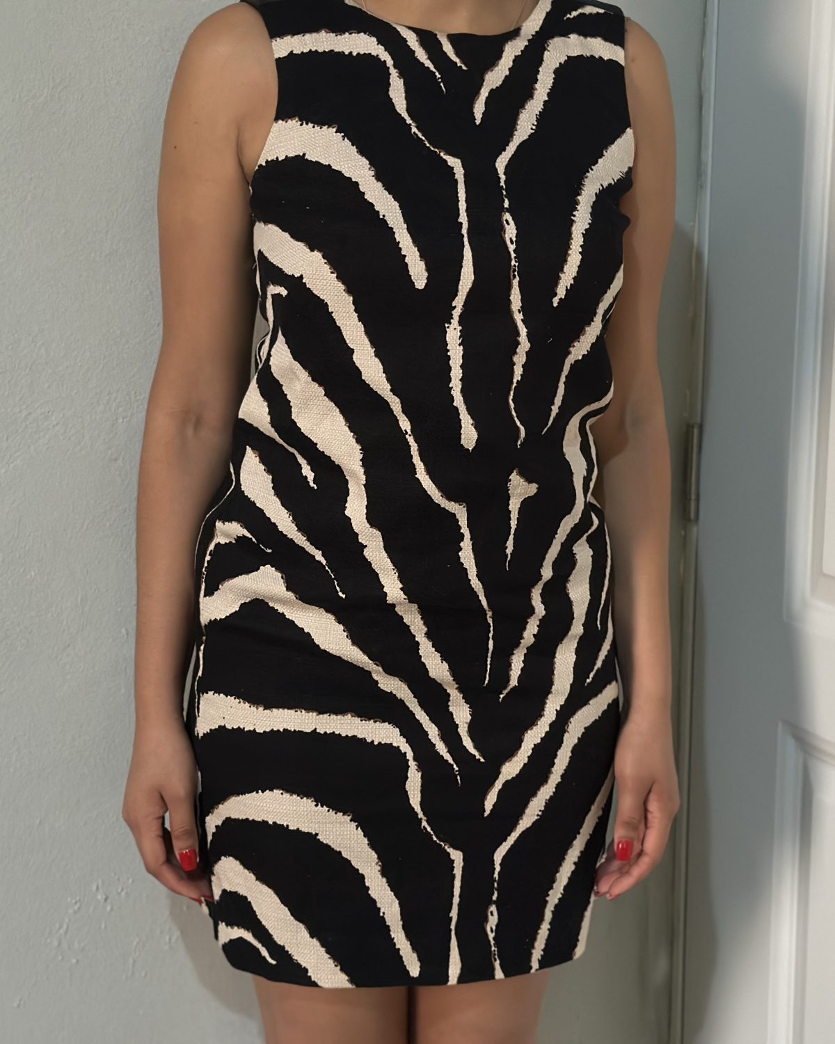 Vestido  tubo recto