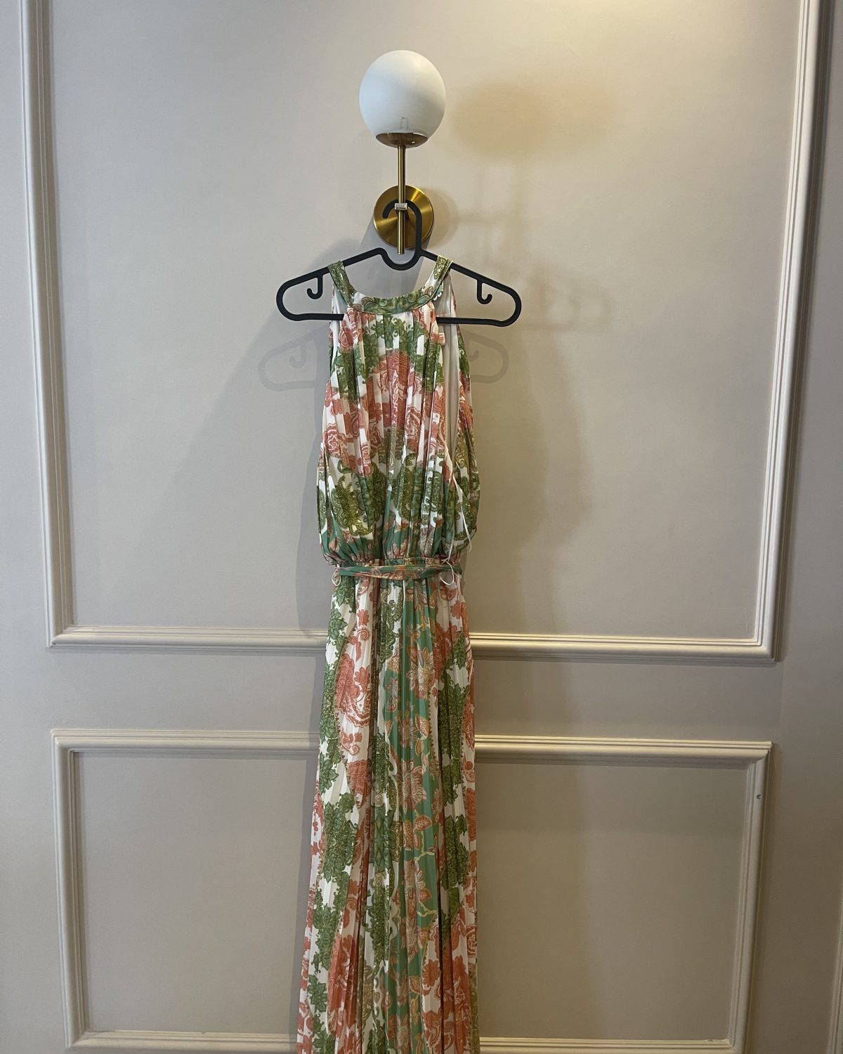 Vestido largo floral