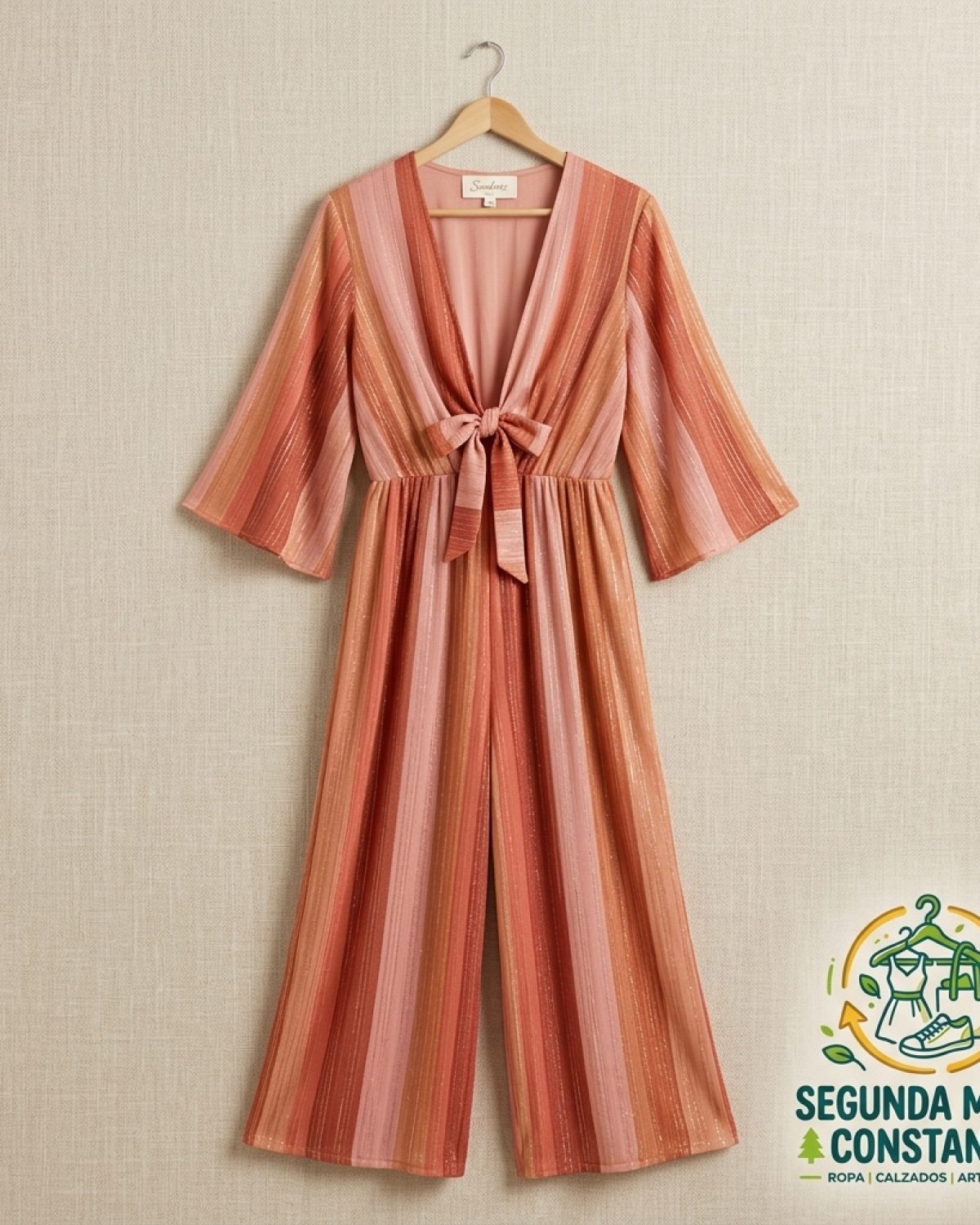 Enterizo coral, M/L.