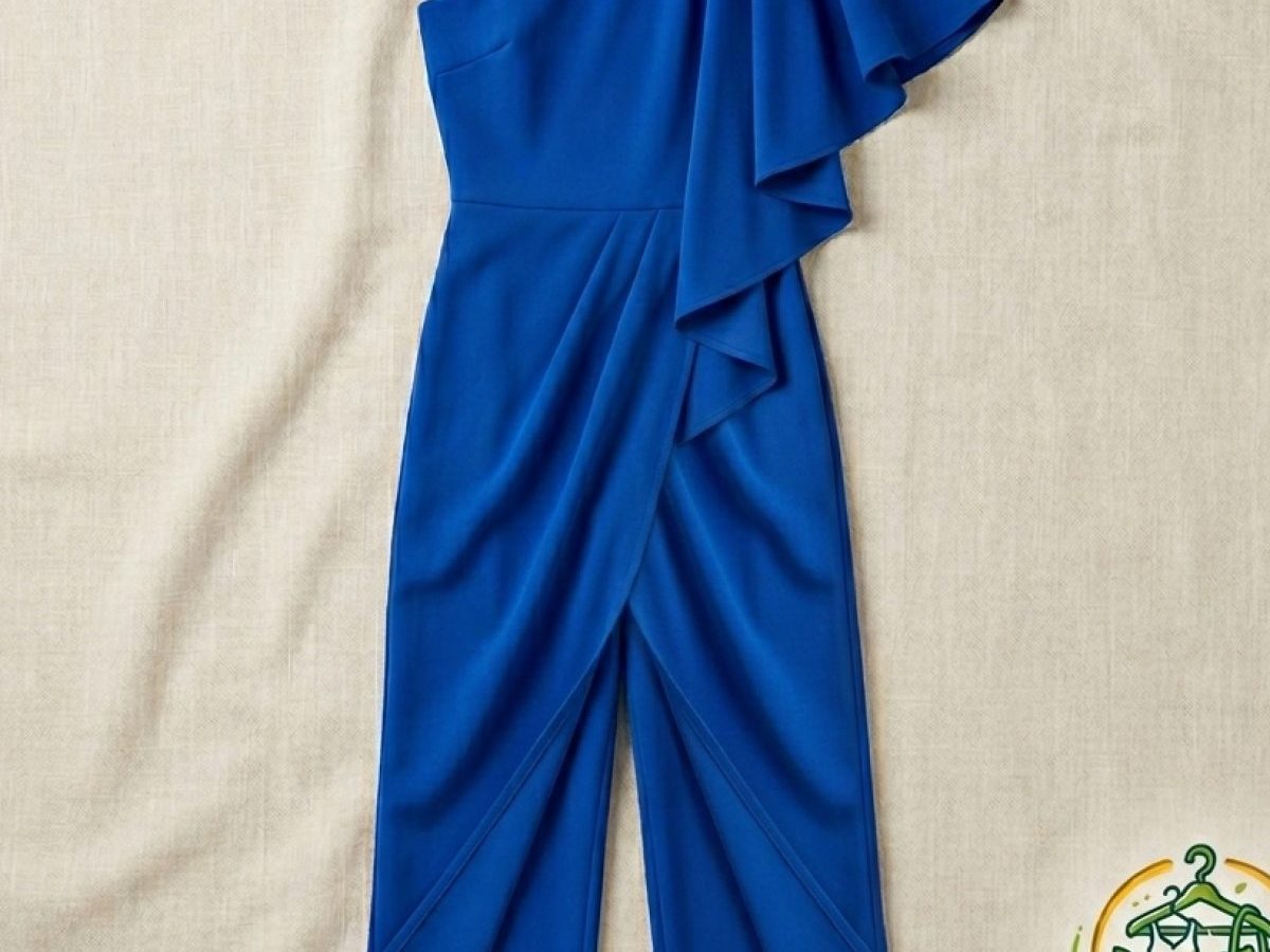 Enterizo un hombro, talla 8.