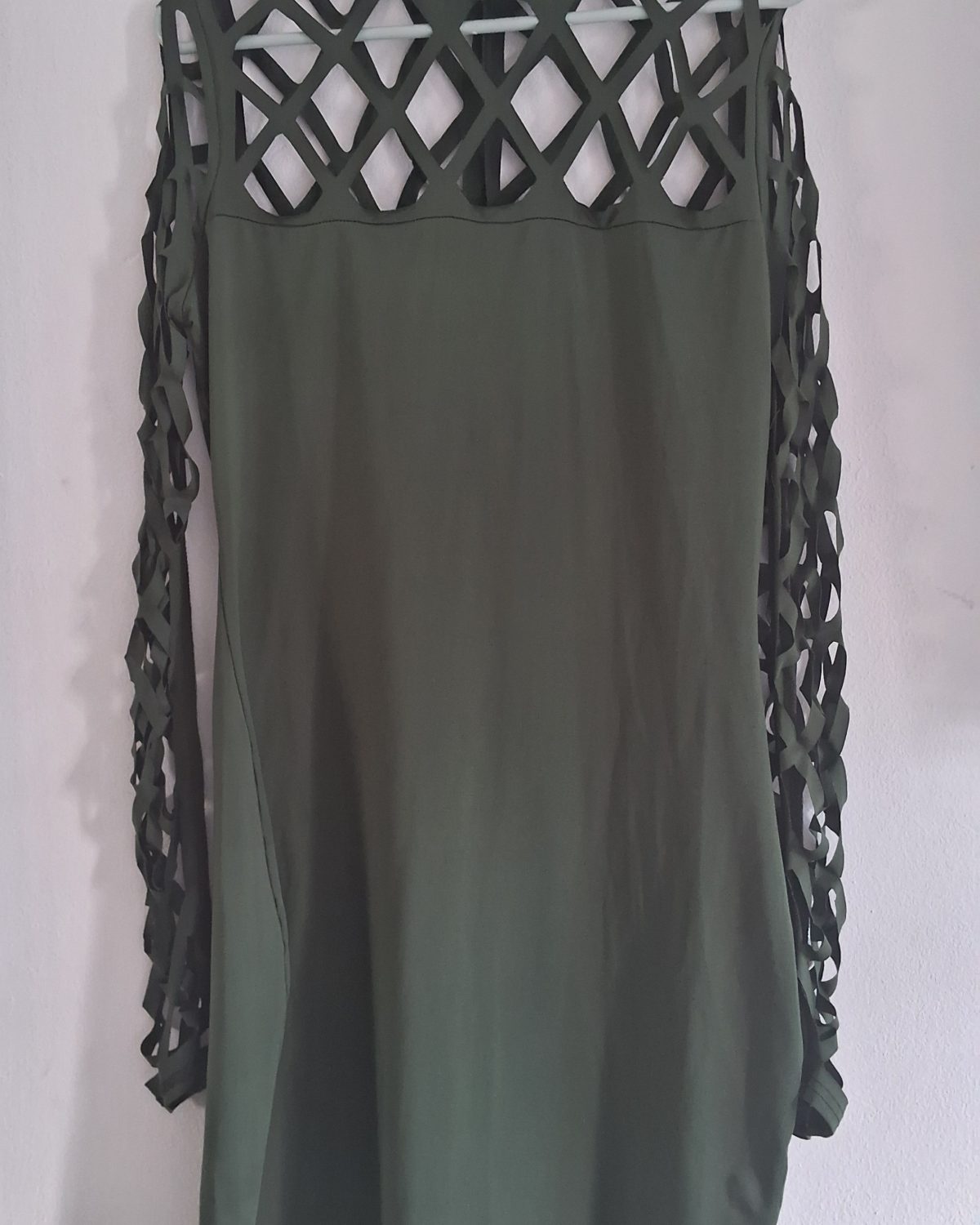 Vestido verde oscuro
