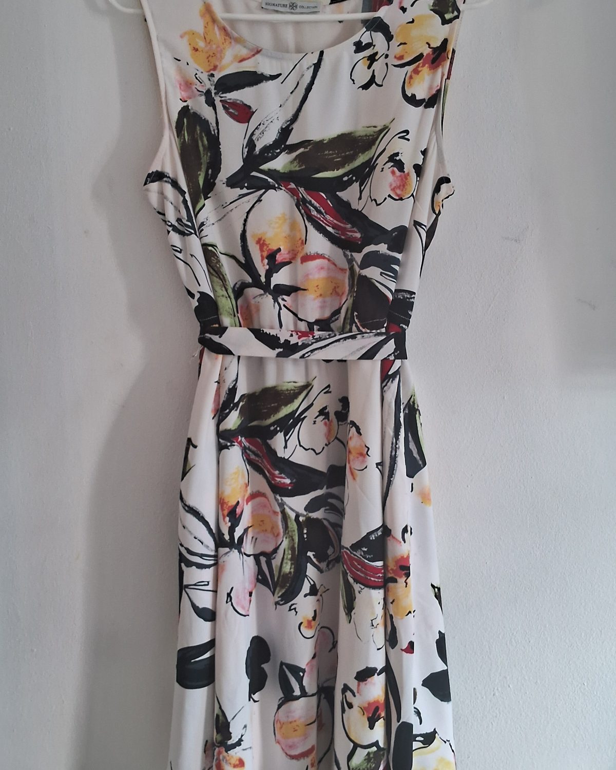 Vestido estampado de flores