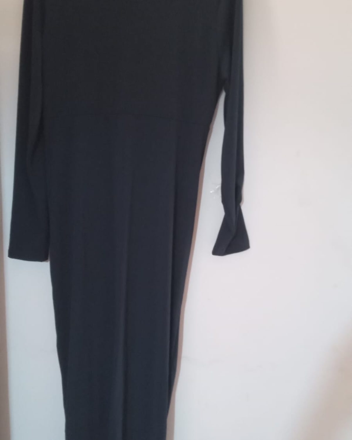 VESTIDO LARGO EN AZUL MARINO
