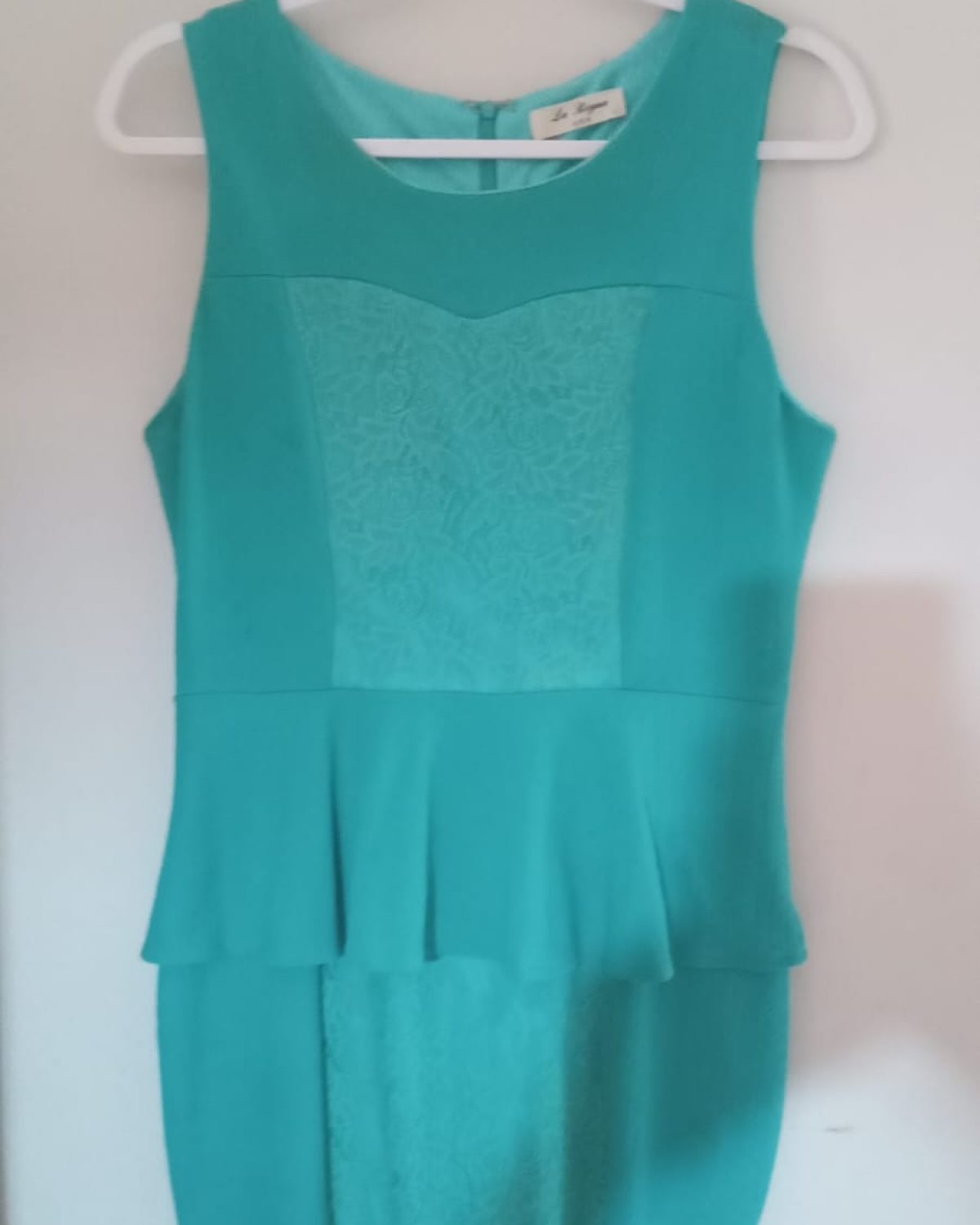 VESTIDO CORTO CASUAL COLOR VERDE