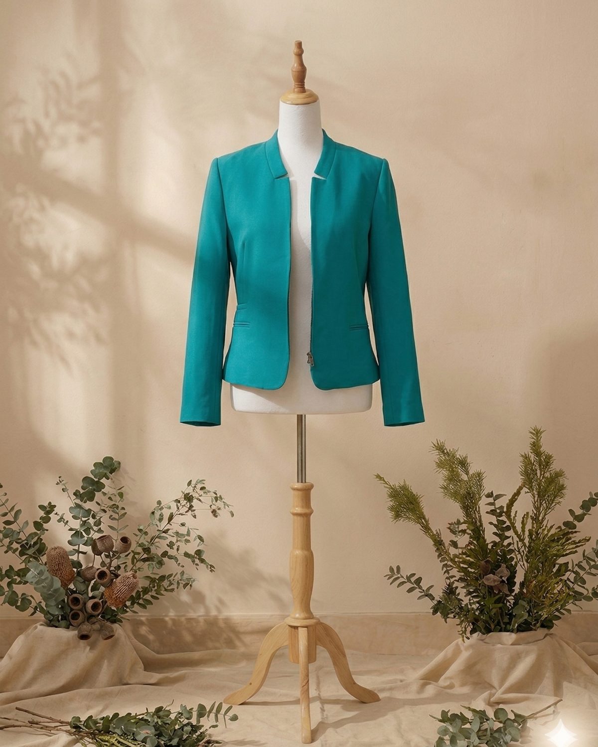 Chaqueta Zara con detalle/textura