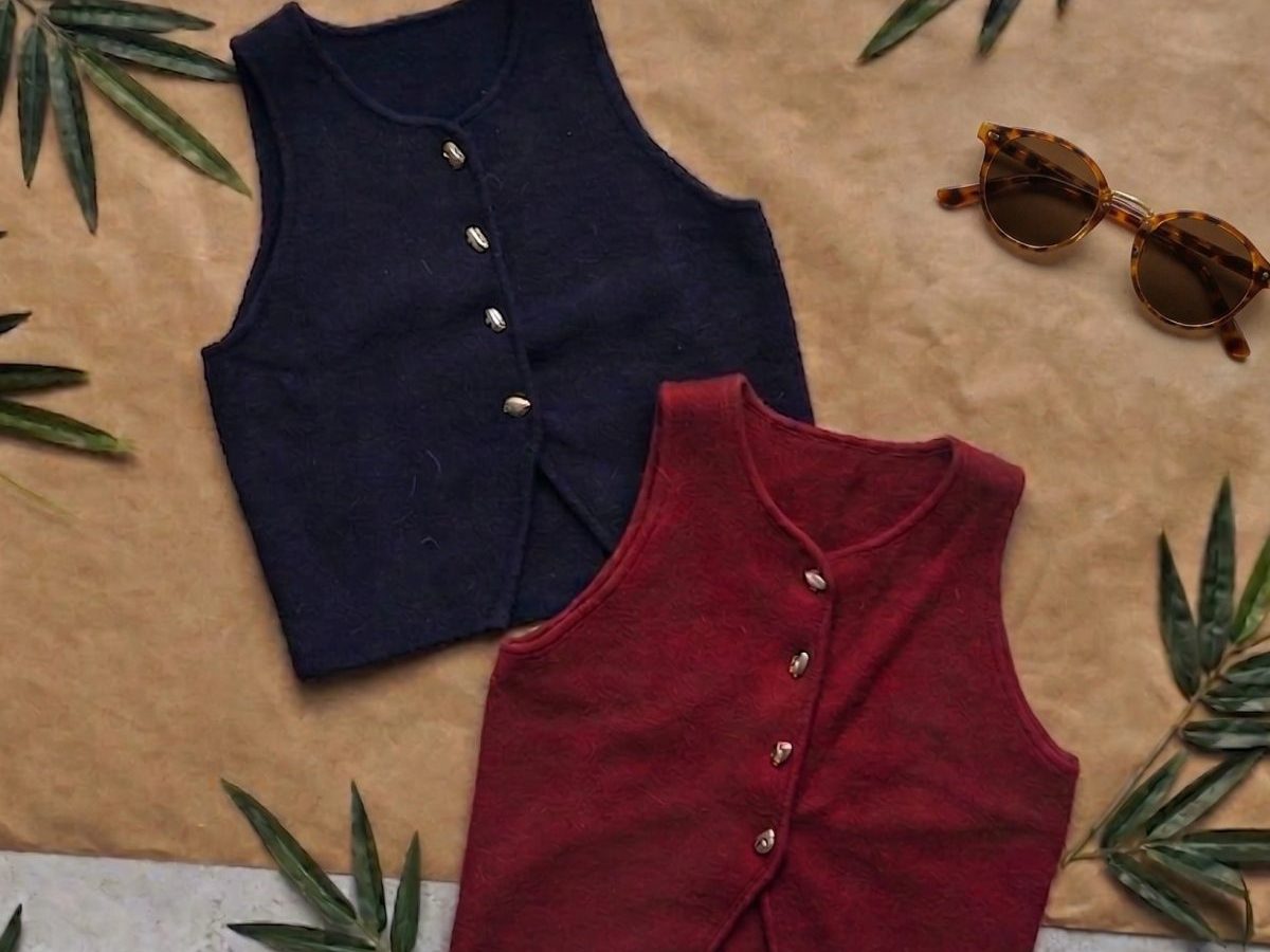 2 vest engomados sin mangas