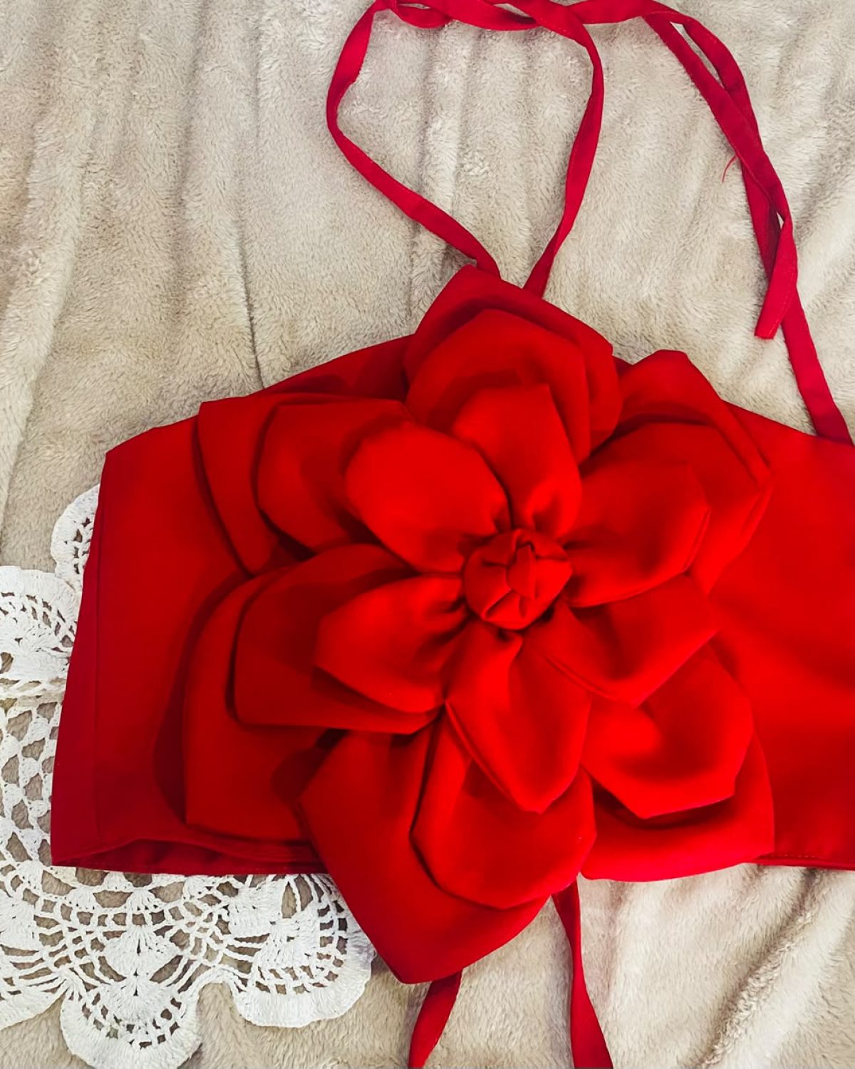 Top hermosa rosa