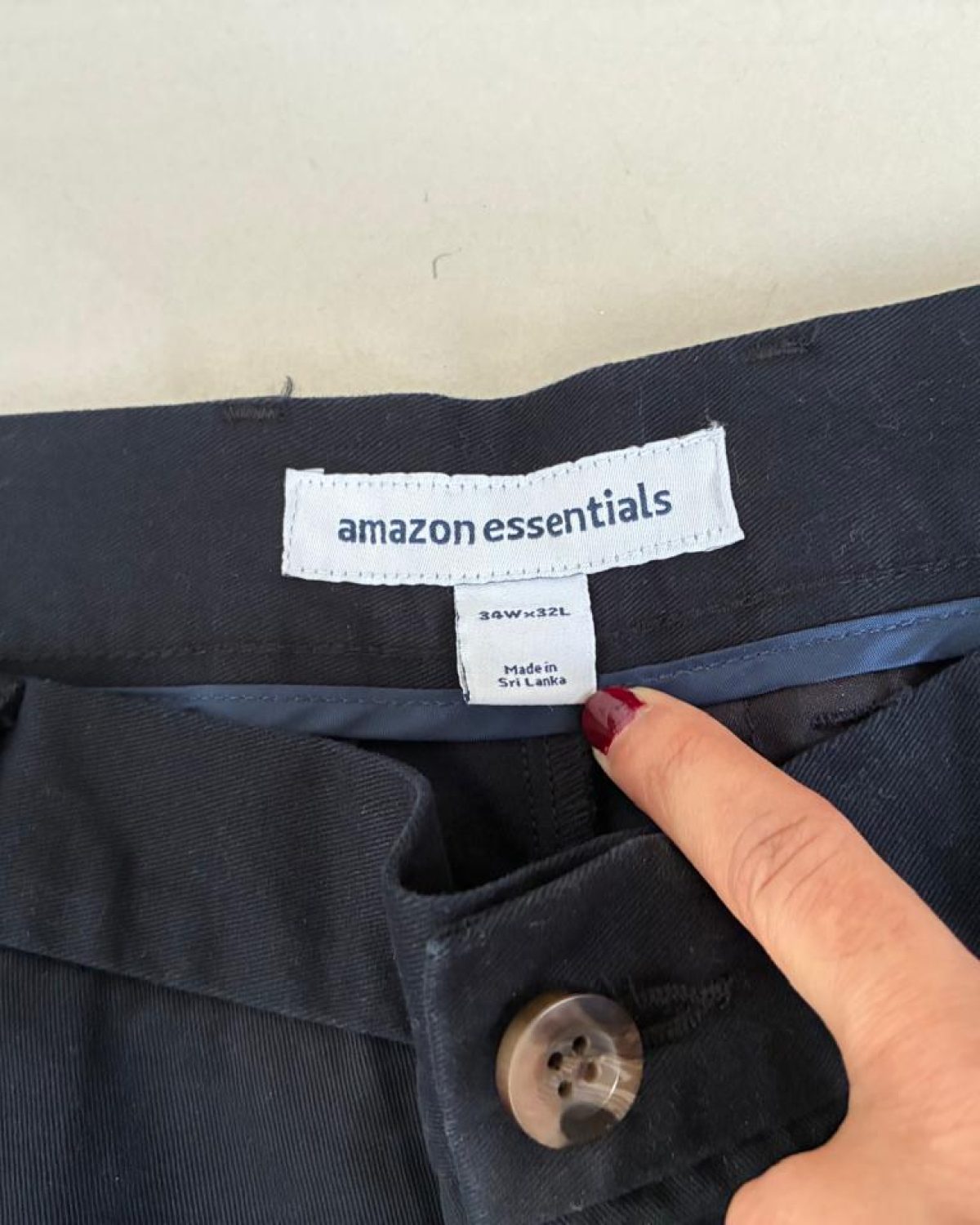 Pantalón Casual Negro