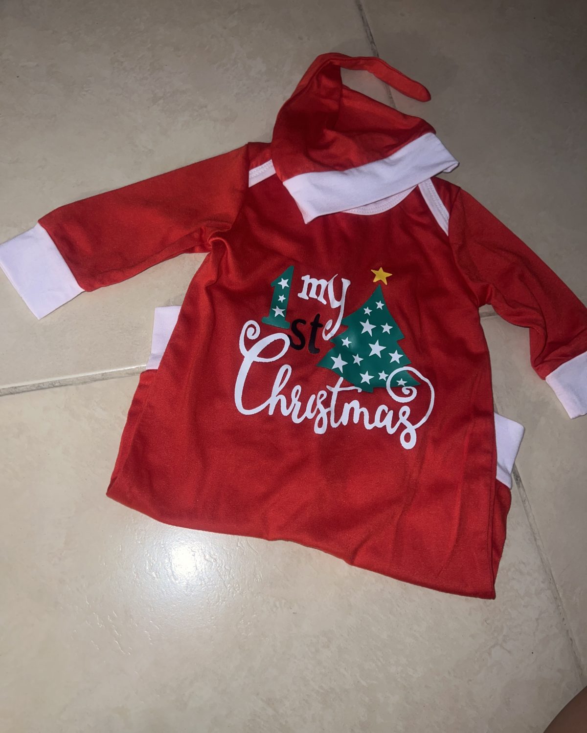 Conjunto de navidad 1-3meses
