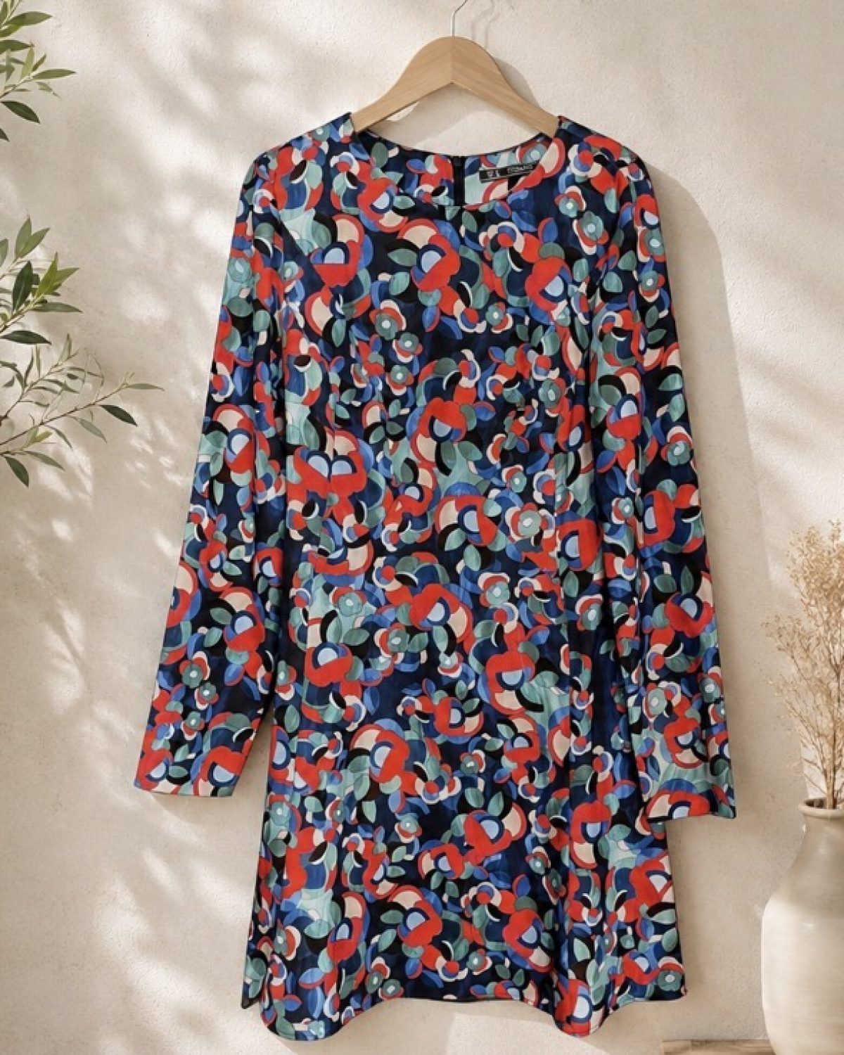 Vestido corto zara