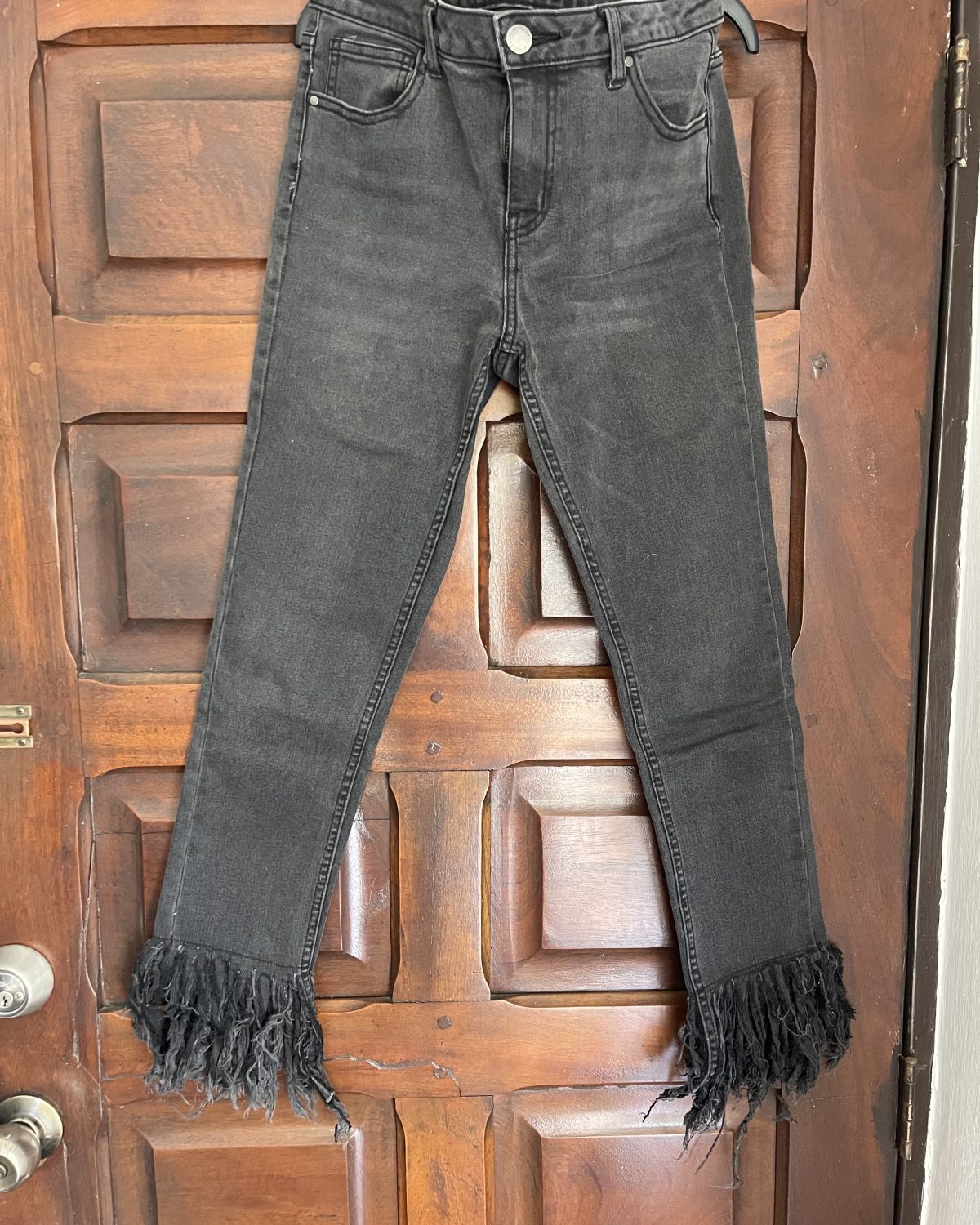 Jeans con franjas