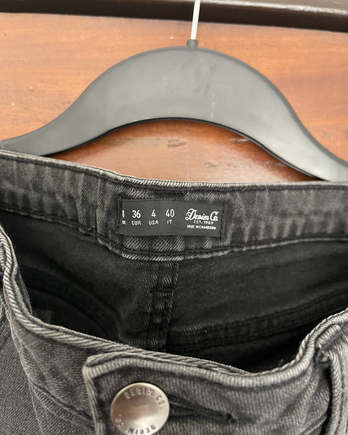 Jeans con franjas