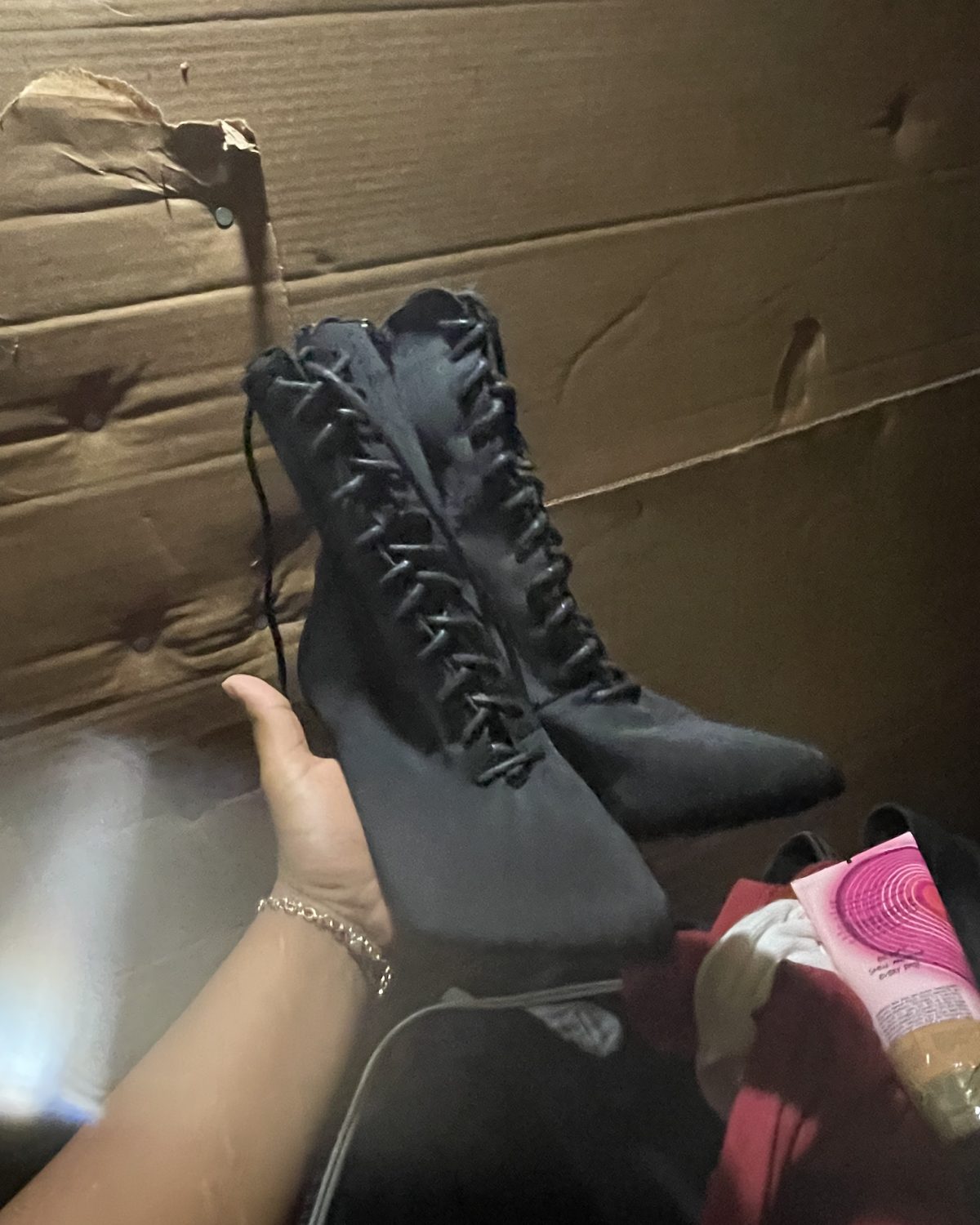 Botas negras