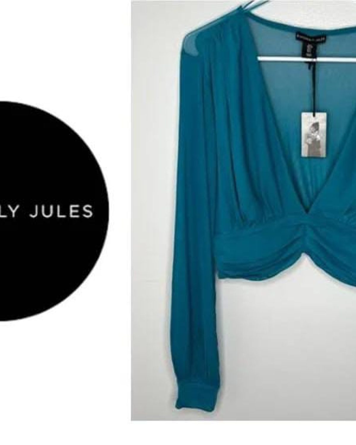 Blusa Azul Turquesa