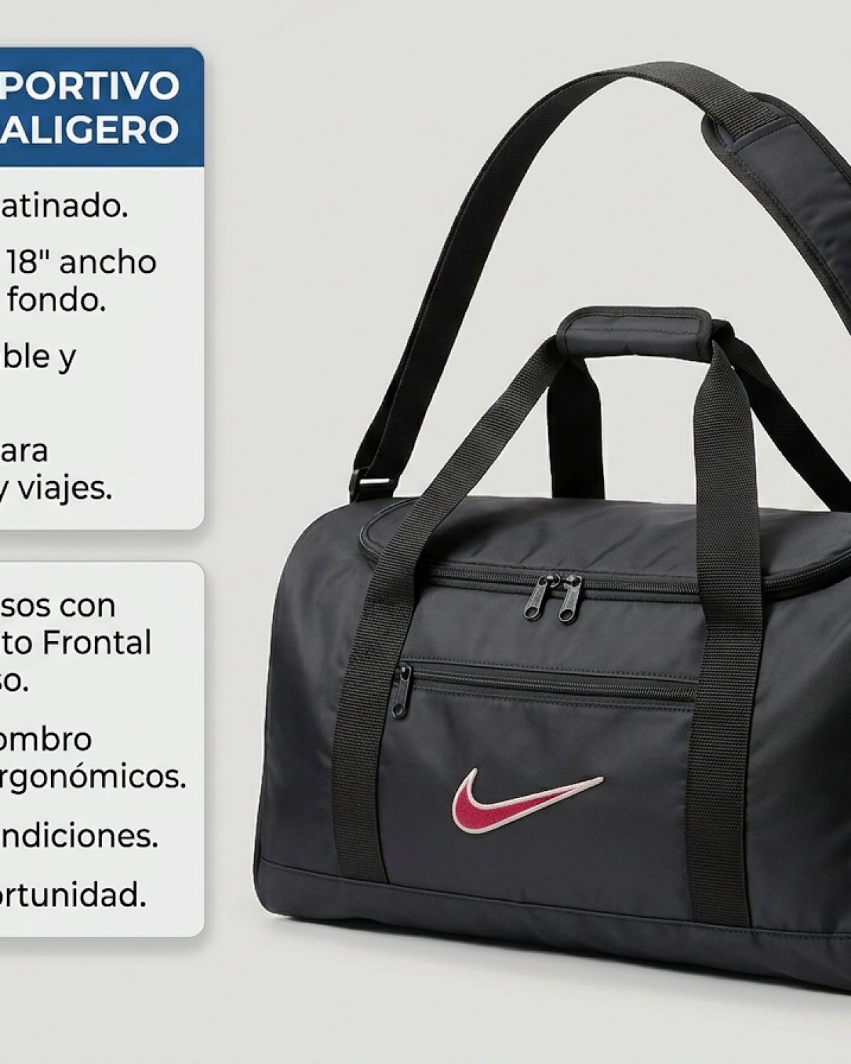 Bulto gimnasio NIKE ultraligero