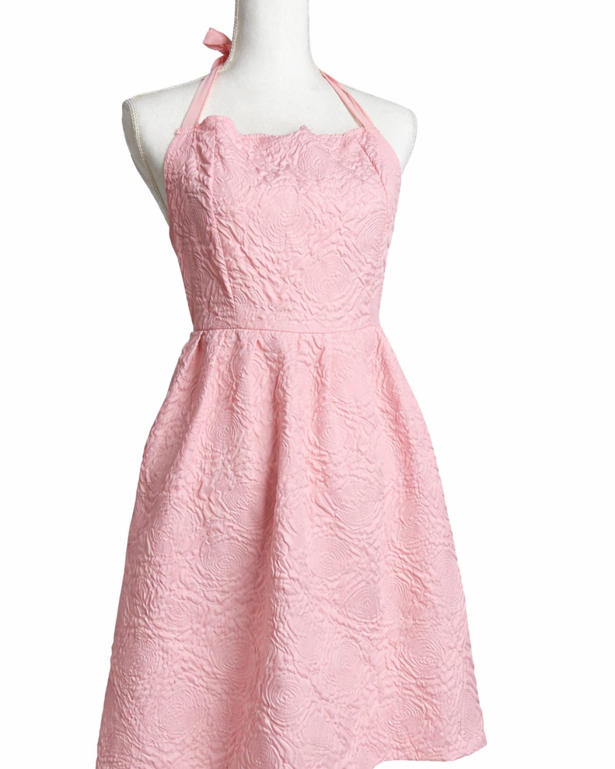 Vestido corto rosado