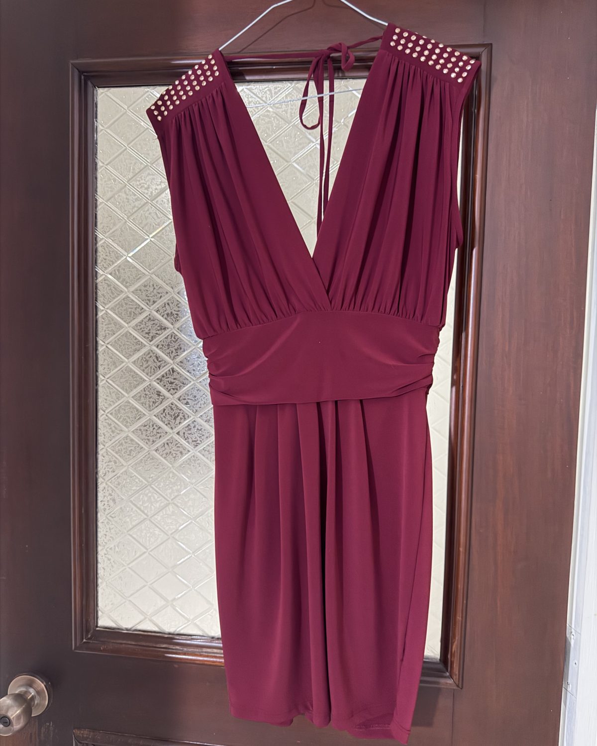 Vestido de mujer Multicolor en buen estado con detalles en los hombros
