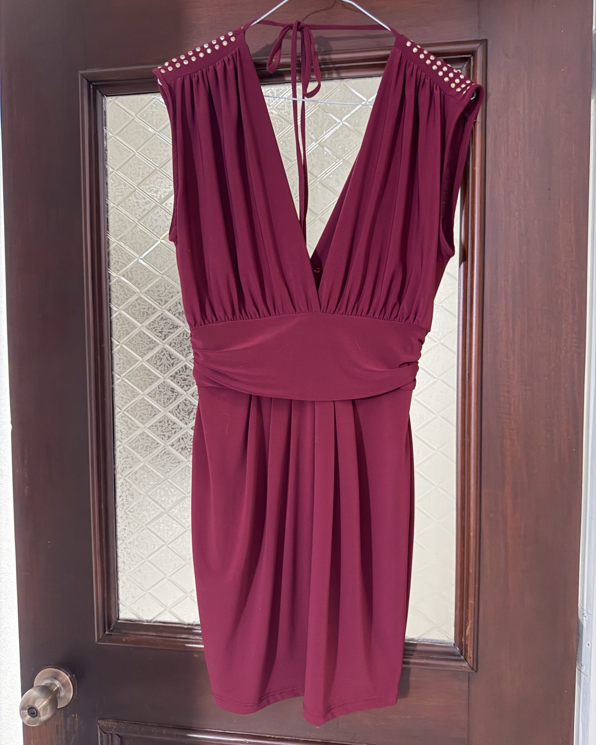 Vestido de mujer Multicolor en buen estado con detalles en los hombros